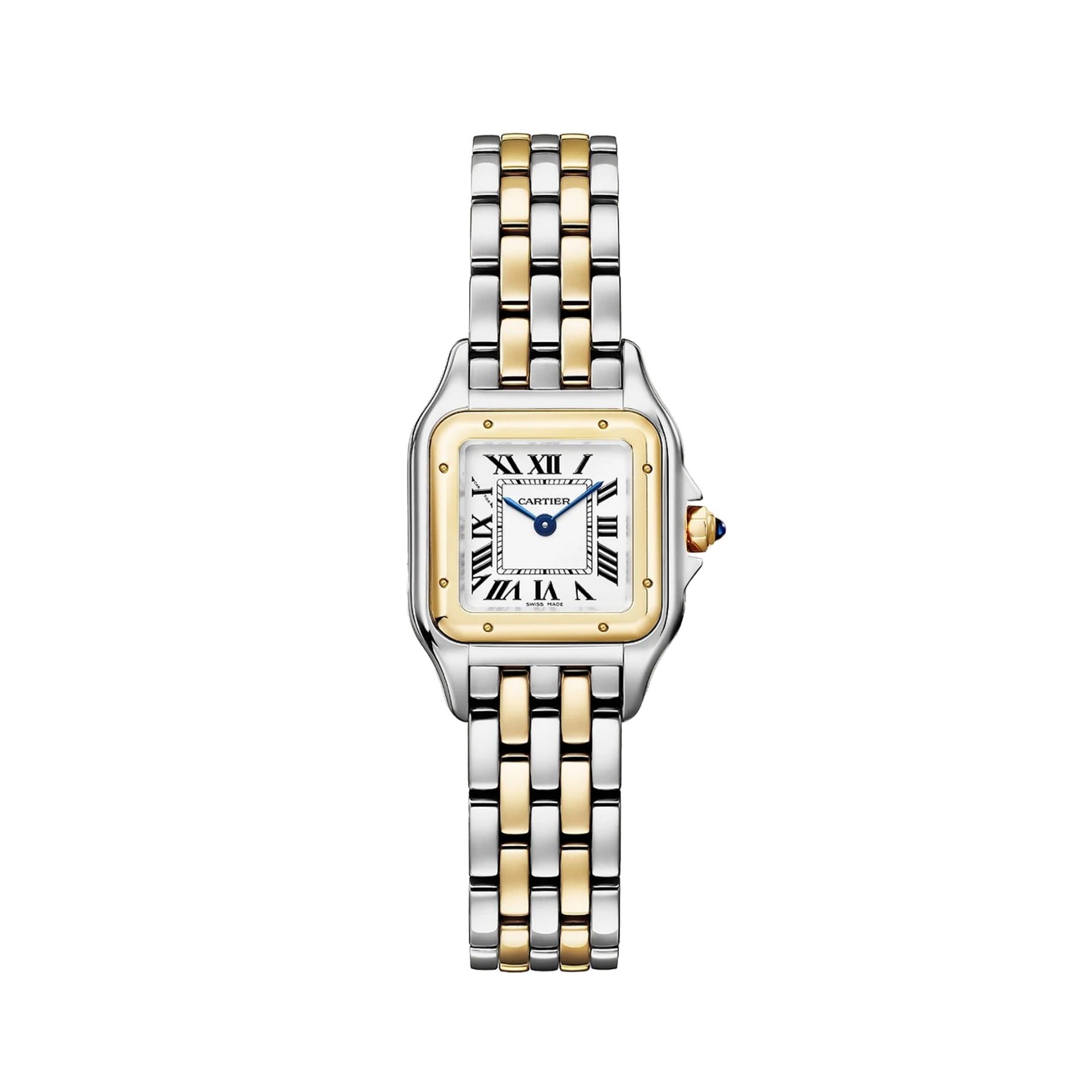 CARTIER Panthère De Cartier Modello Piccolo, Oro Giallo e Acciaio 23 X 30 MM W2PN0018
