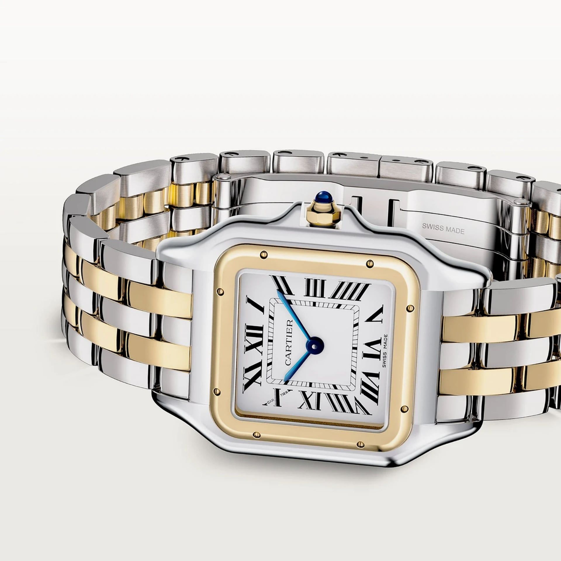 CARTIER Panthère De Cartier Modello Medio, Oro Giallo e Acciaio 29 X 37 MM W2PN0019