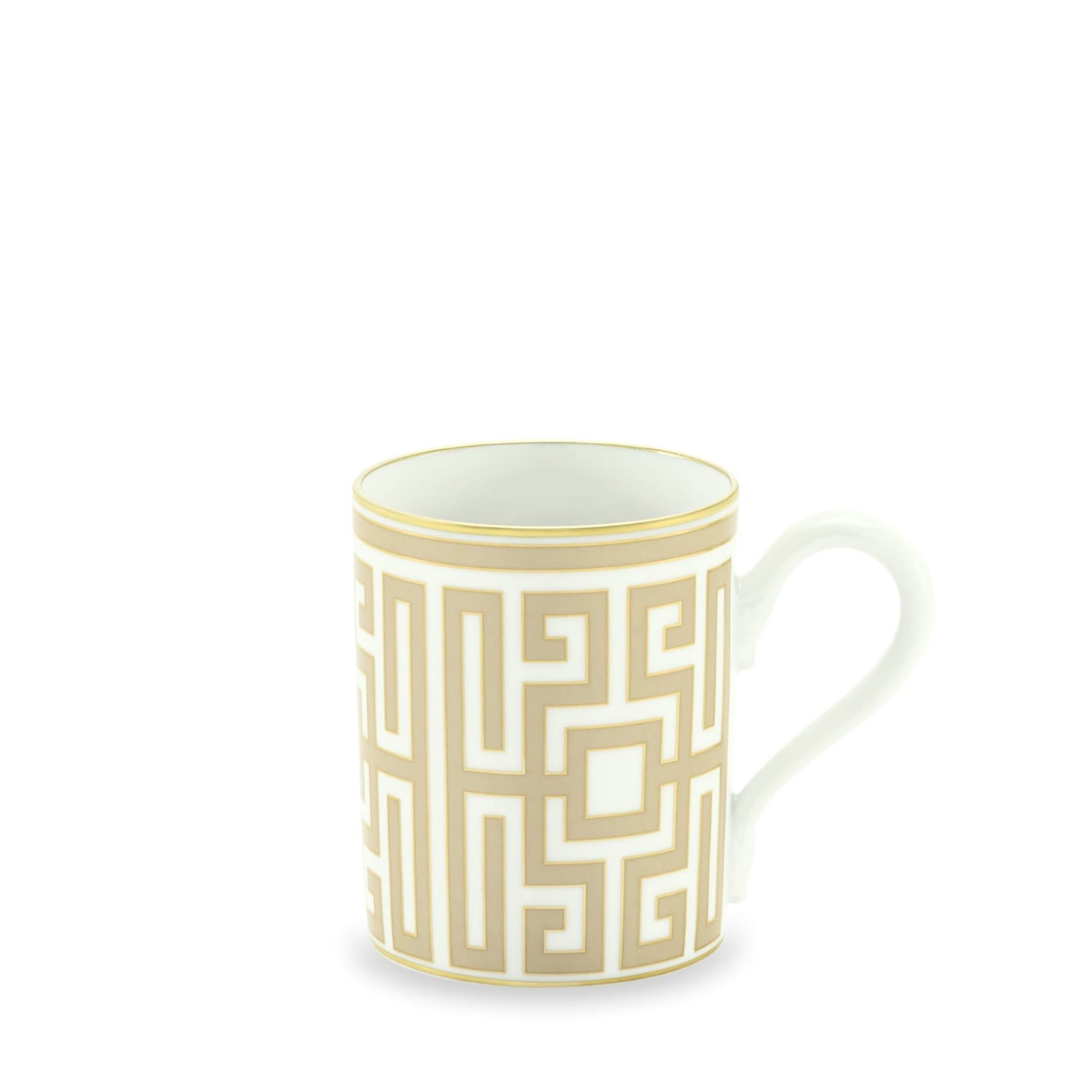 GINORI 1735 Mug Labirinto Cachemire H 10 CM / Ø 8 CM 004RG00 FTZ701LX0400G00135400