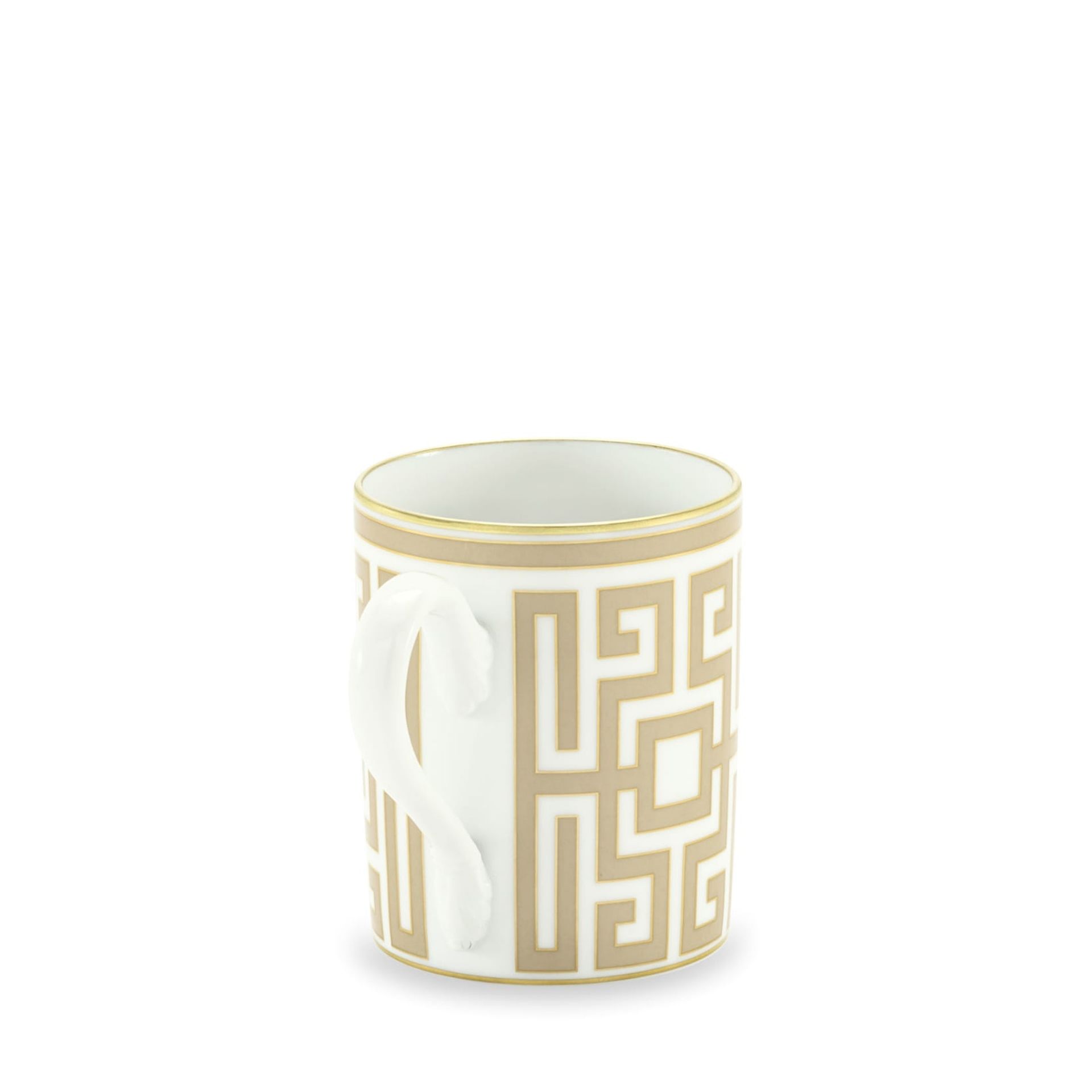 GINORI 1735 Mug Labirinto Cachemire H 10 CM / Ø 8 CM 004RG00 FTZ701LX0400G00135400