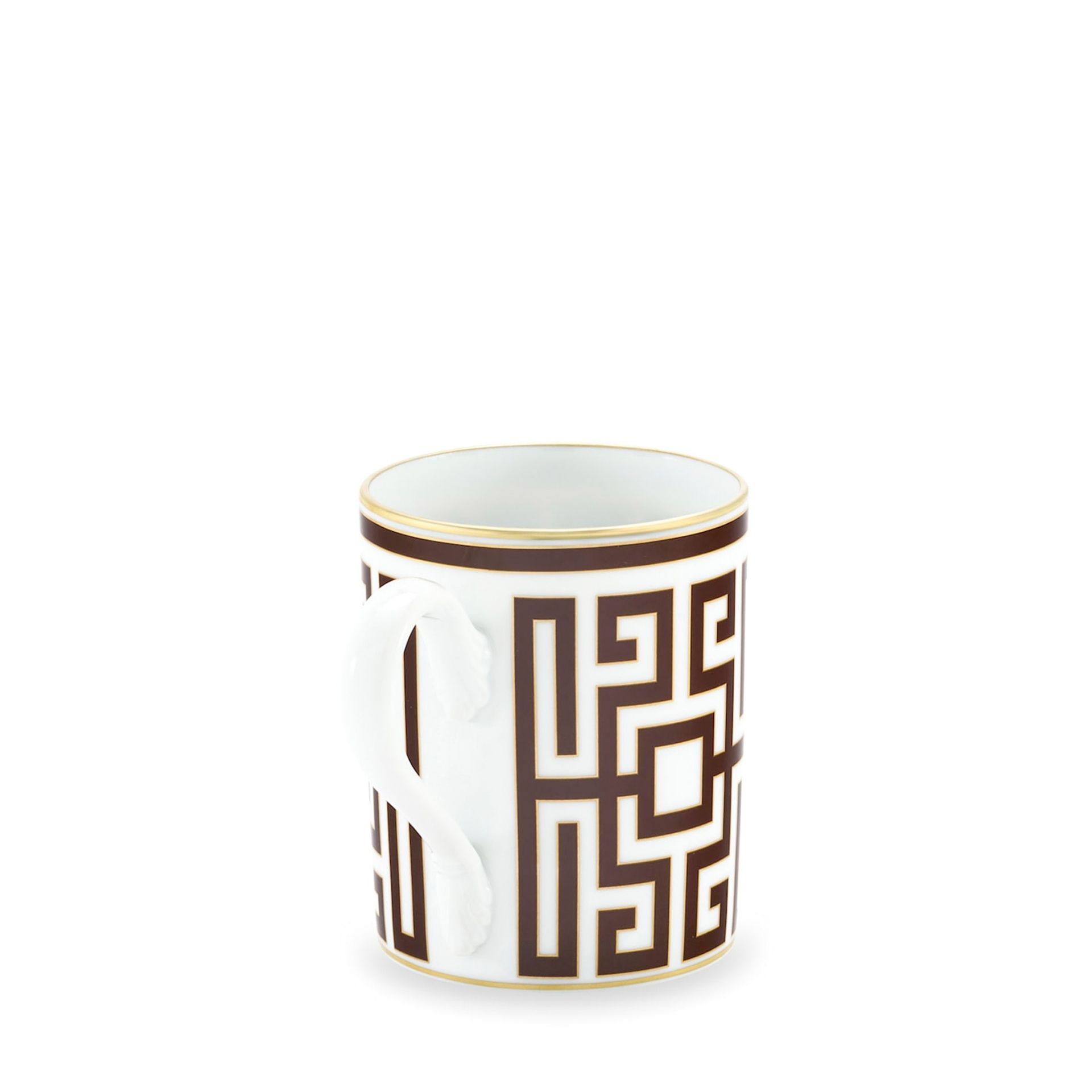 GINORI 1735 Mug Labirinto Ebano H 10 CM / Ø 8 CM 004RG00 FTZ701LX0400G00135300