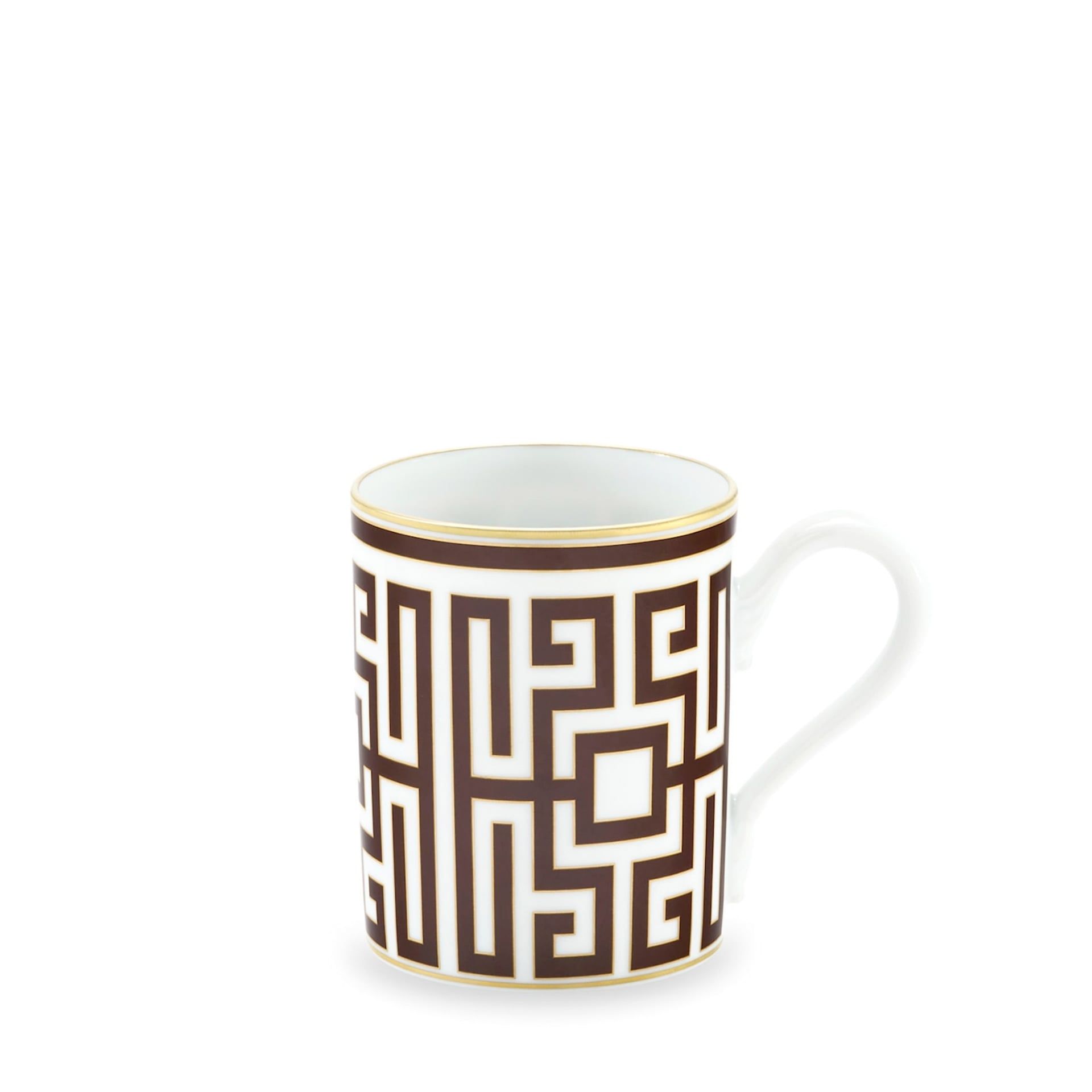 GINORI 1735 Mug Labirinto Ebano H 10 CM / Ø 8 CM 004RG00 FTZ701LX0400G00135300