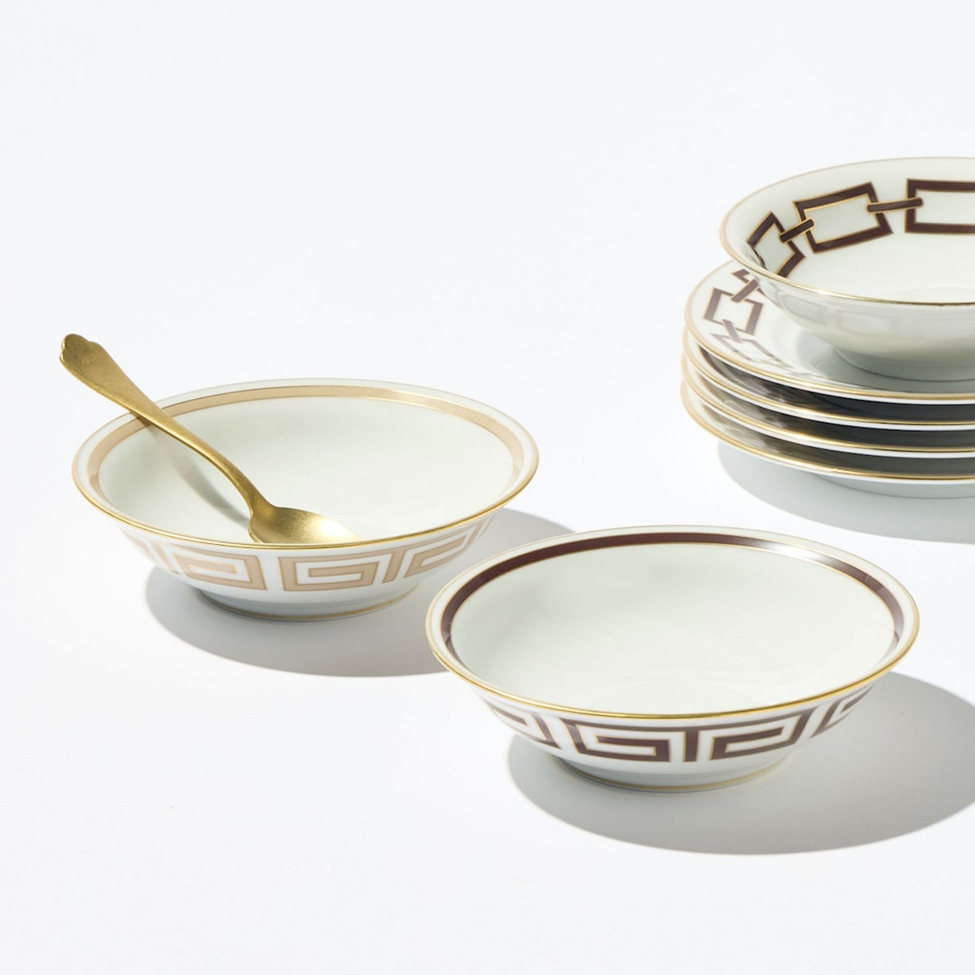 GINORI 1735 Coppetta Labirinto Ebano H 4 CM / Ø 14 CM 004RG00 FCP000010140G00135300