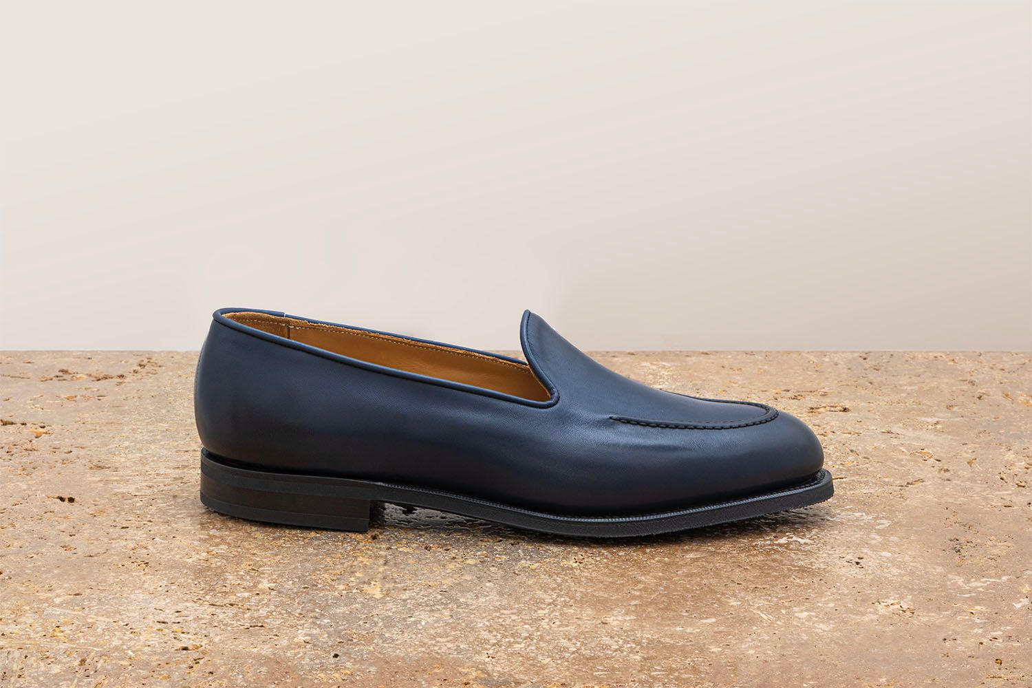 EDWARD GREEN Draycott - Mocassino Classico - Navy Dark Antique  DRAYCOTT
