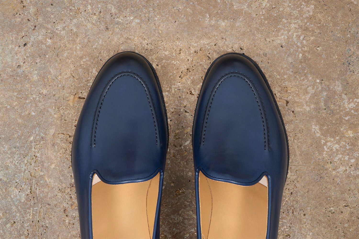 EDWARD GREEN Draycott - Mocassino Classico - Navy Dark Antique  DRAYCOTT