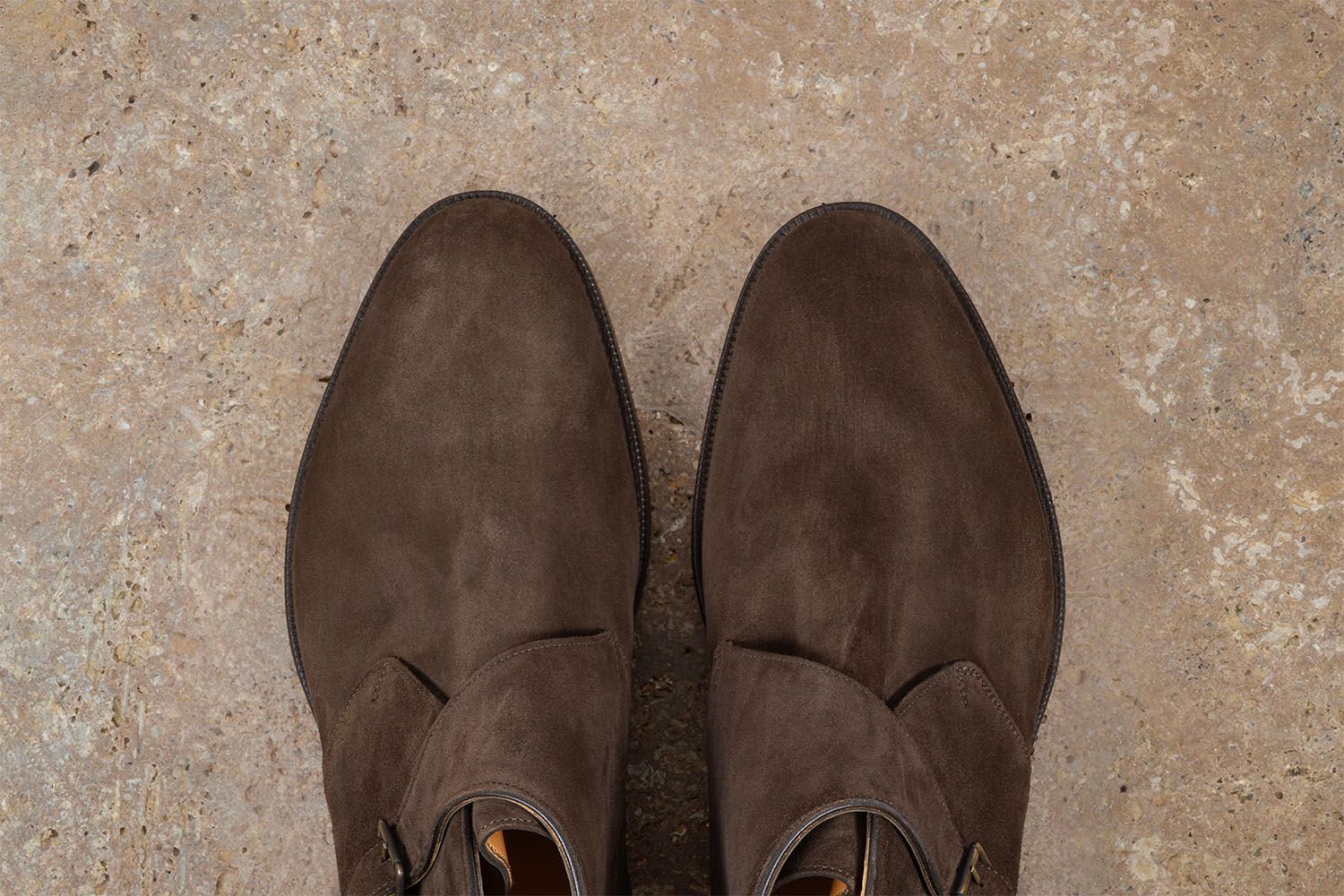 Edward Green Ravenstone - Stivaletto Alla Caviglia Con Fibbia - Mocca  RAVENSTONE