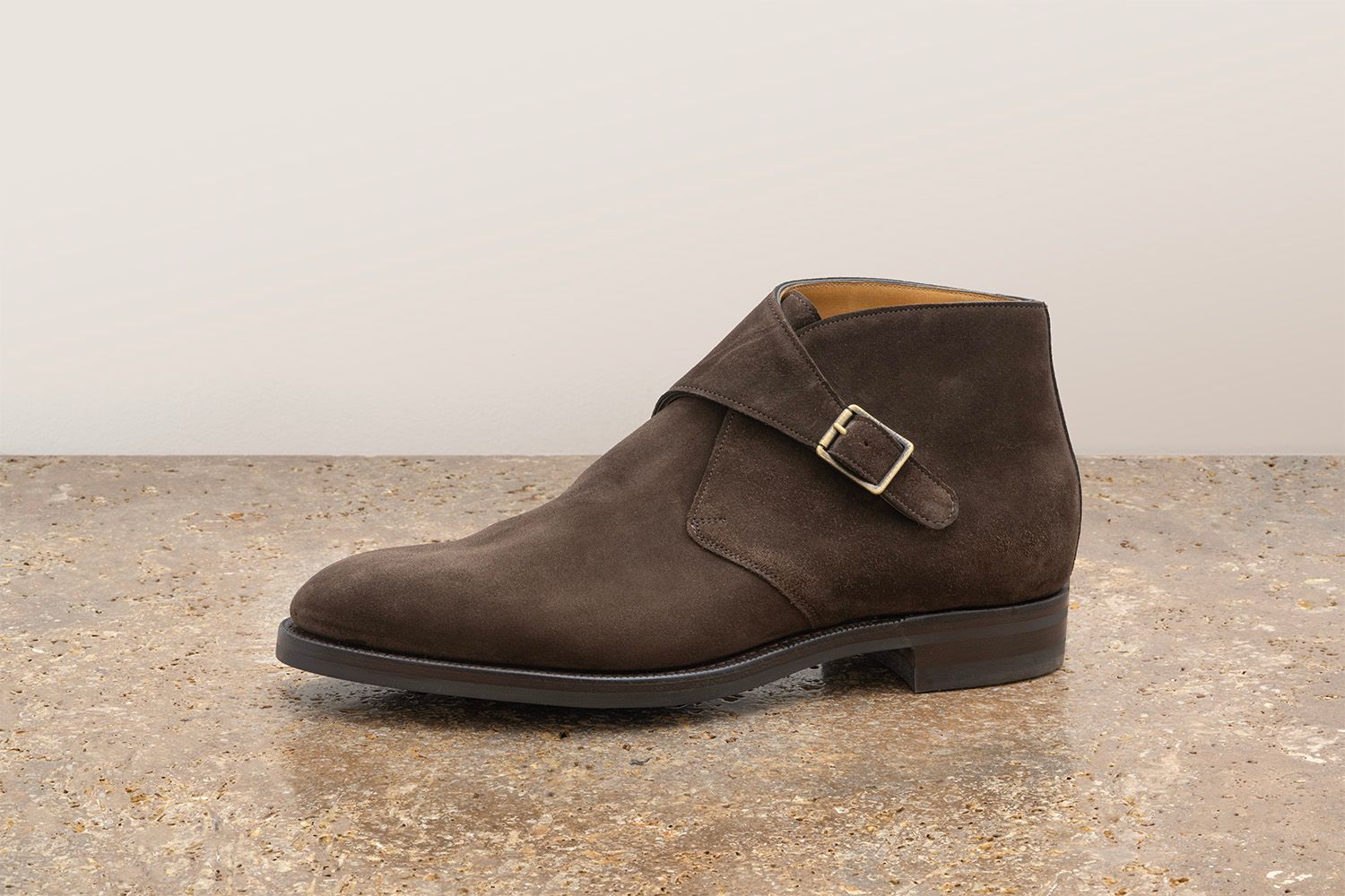 Edward Green Ravenstone - Stivaletto Alla Caviglia Con Fibbia - Mocca  RAVENSTONE