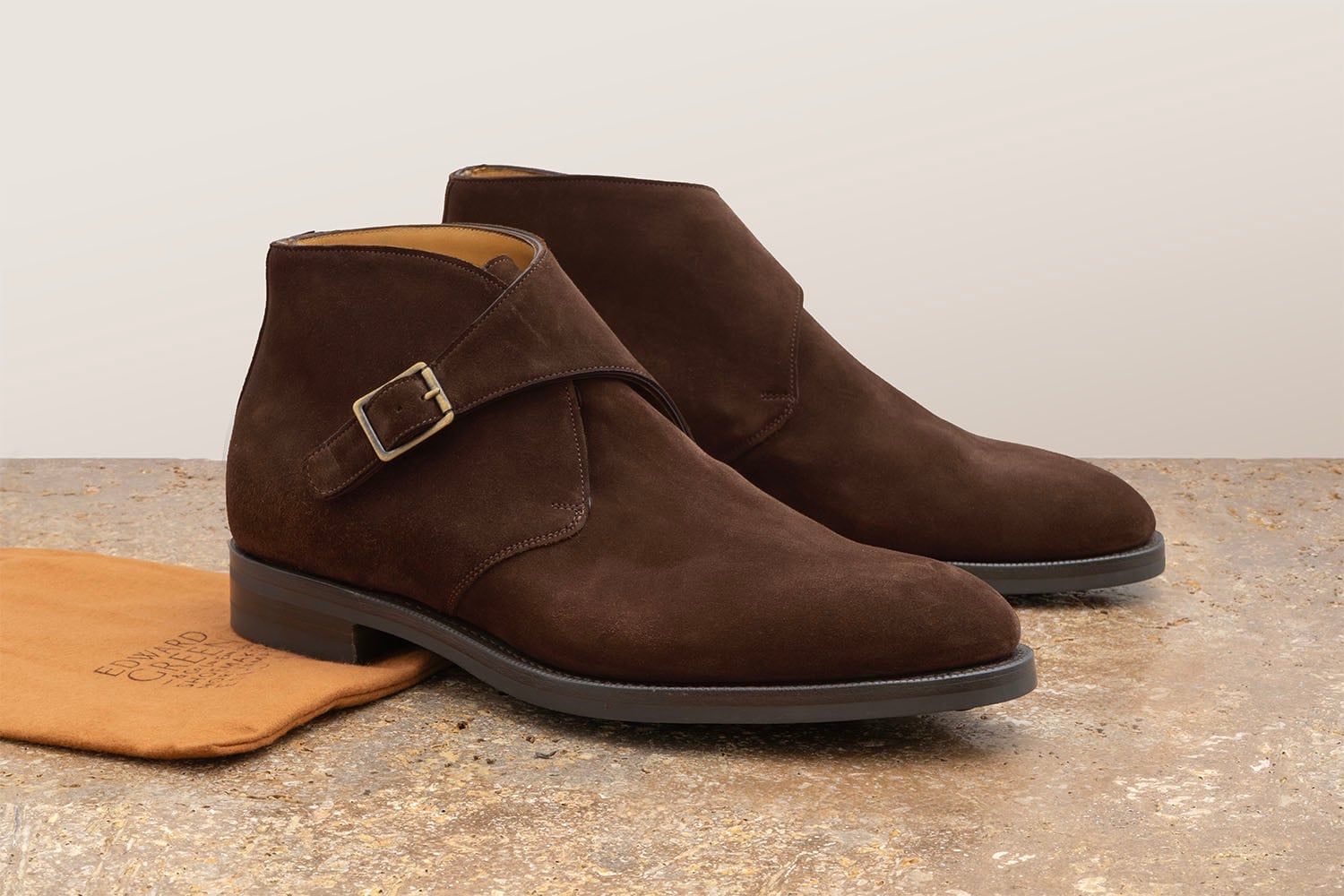 Edward Green Ravenstone - Stivaletto Alla Caviglia Con Fibbia - Mink  RAVENSTONE