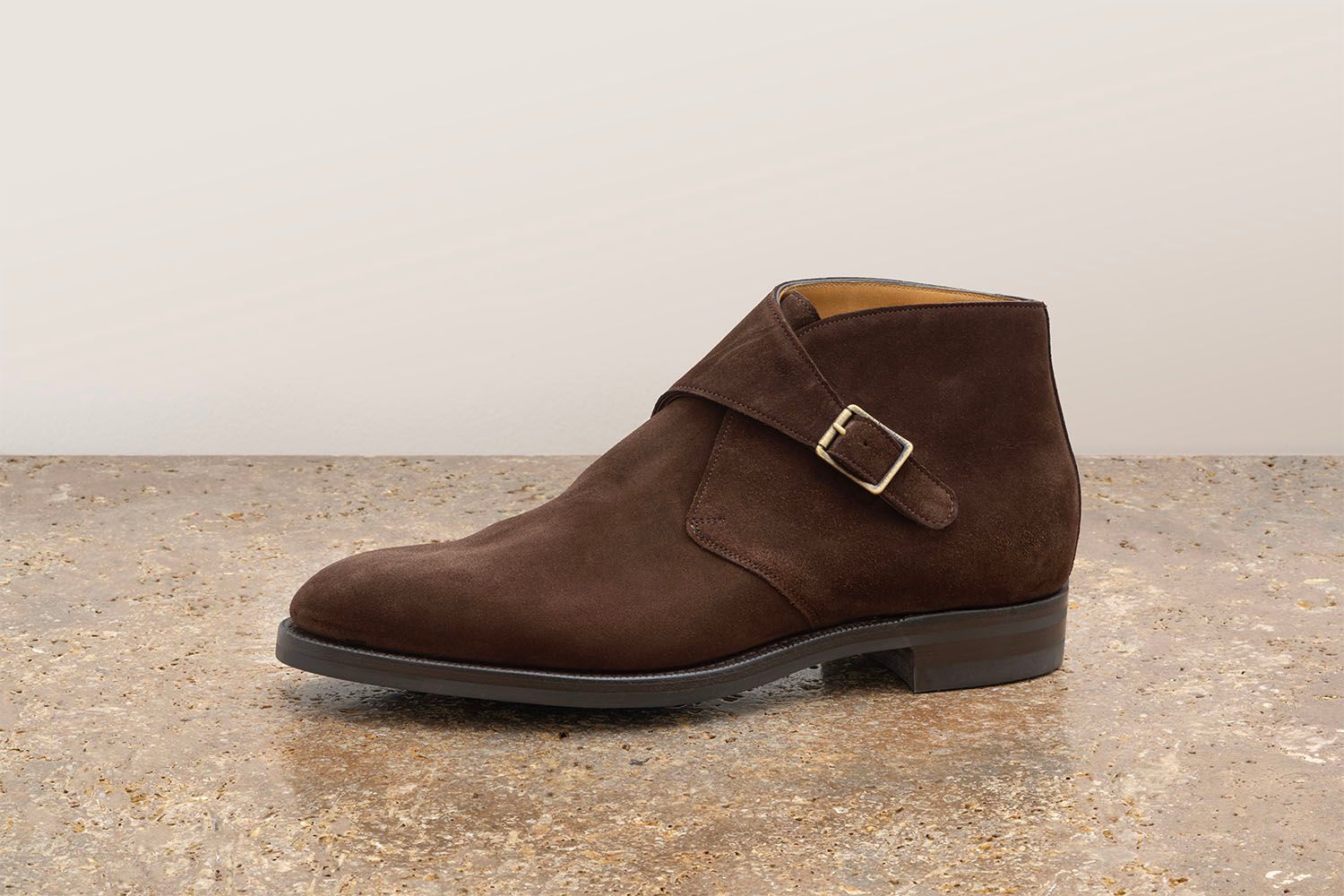 Edward Green Ravenstone - Stivaletto Alla Caviglia Con Fibbia - Mink  RAVENSTONE