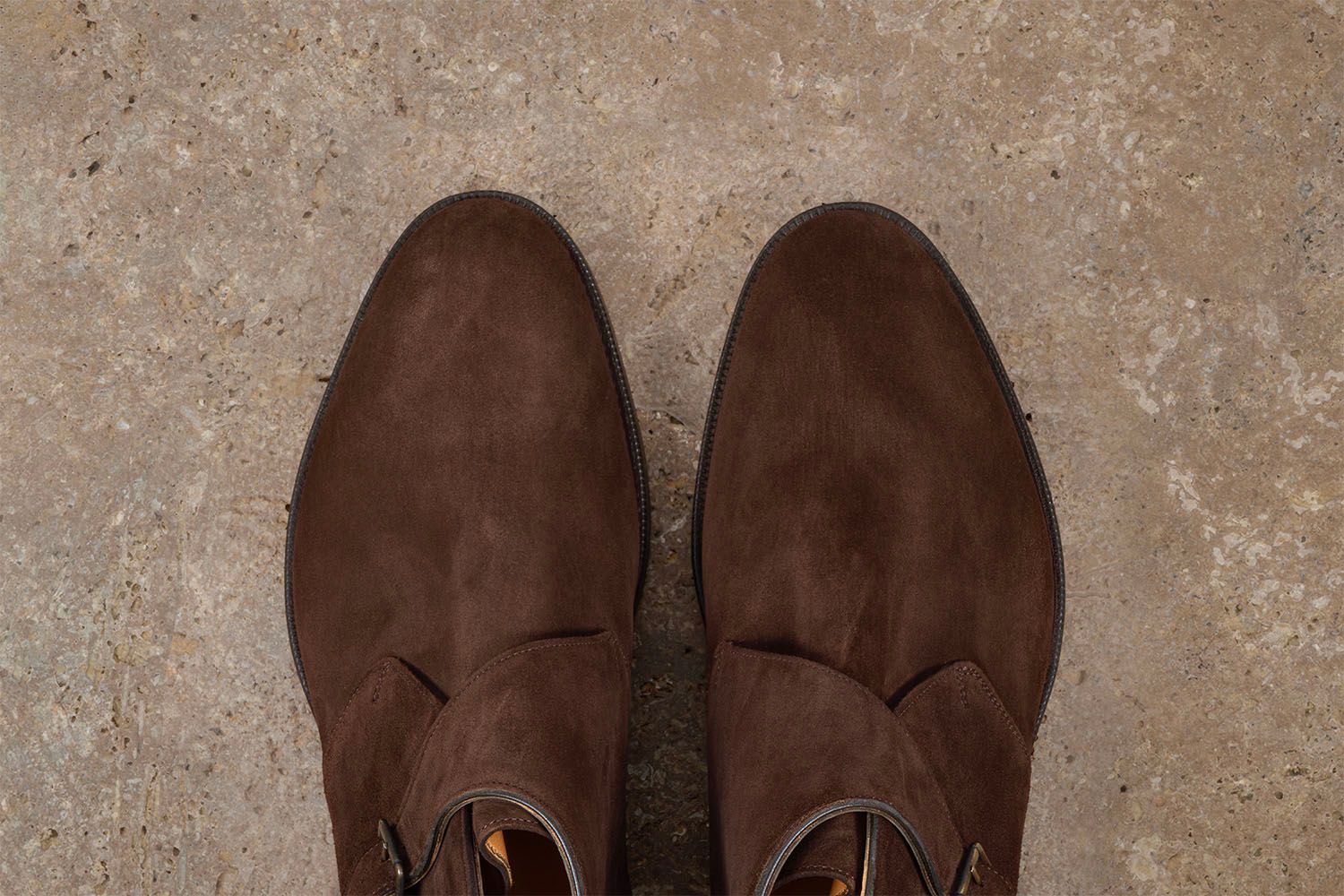 Edward Green Ravenstone - Stivaletto Alla Caviglia Con Fibbia - Mink  RAVENSTONE