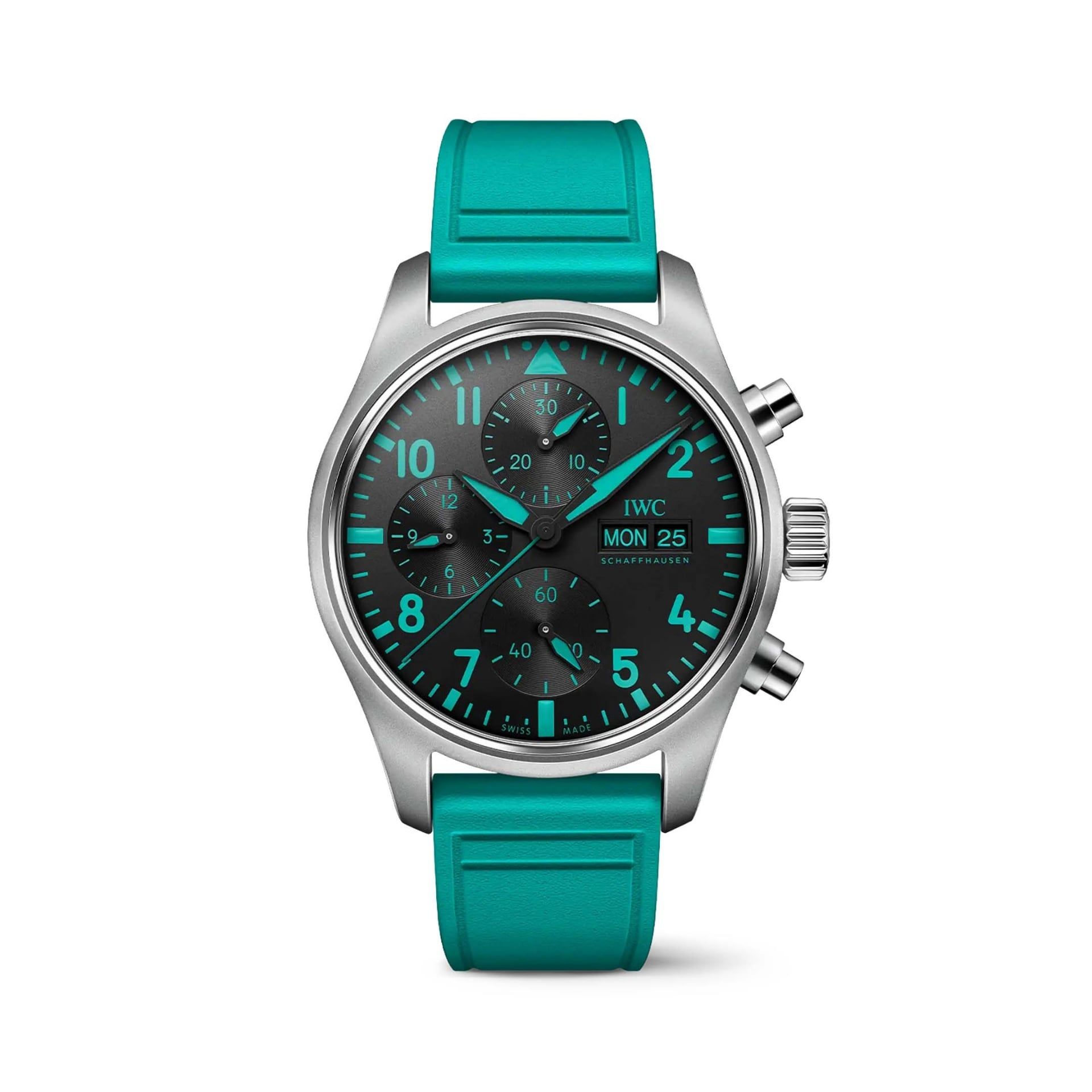 IWC Schaffhausen Pilot’s Watch Chronograph 41 Edition “Mercedes-AMG PETRONAS Formula One™ Team” 41 MM IW388108