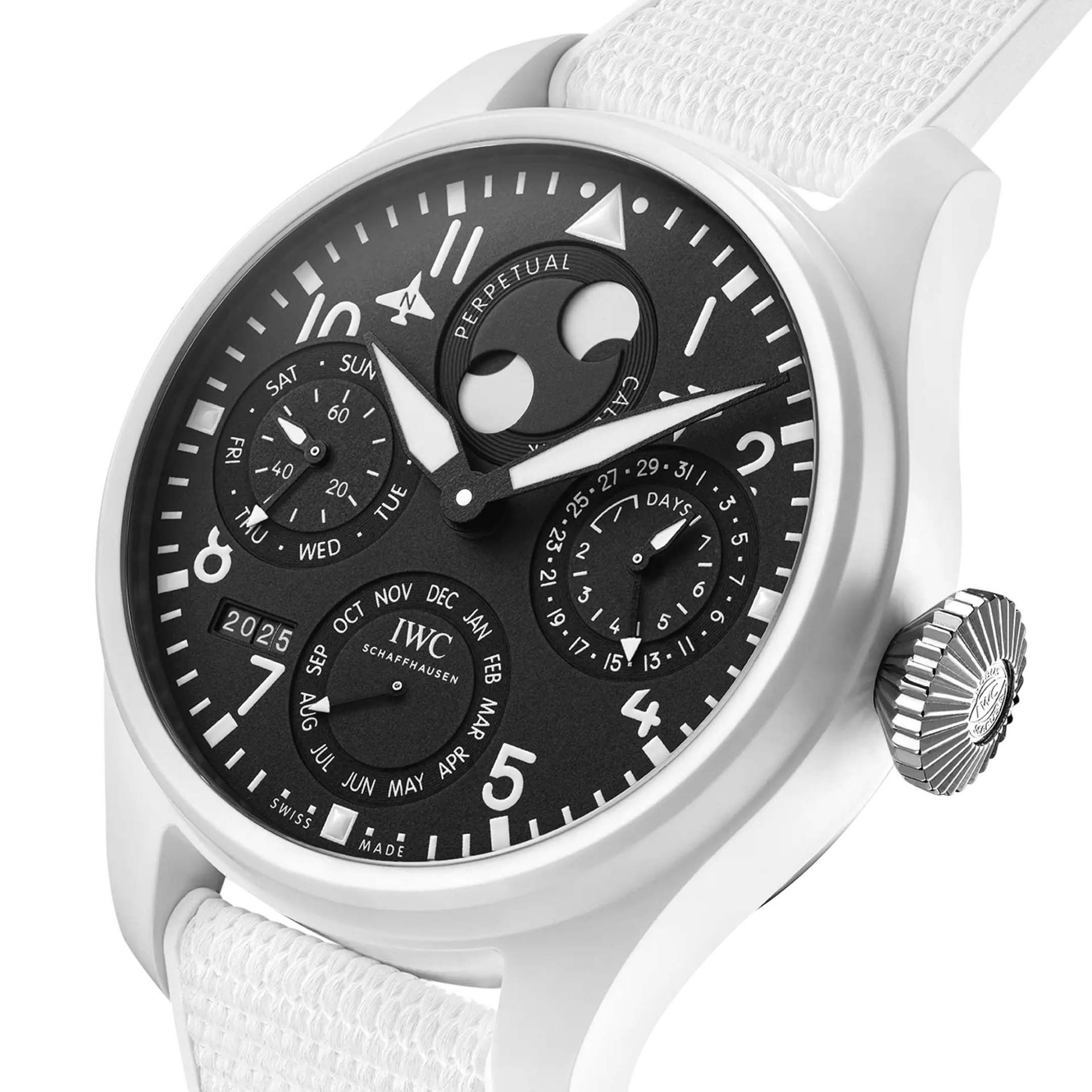 IWC Schaffhausen Big Pilot’s Watch Perpetual Calendar TOP GUN Lake Tahoe 46.5 MM IW503008