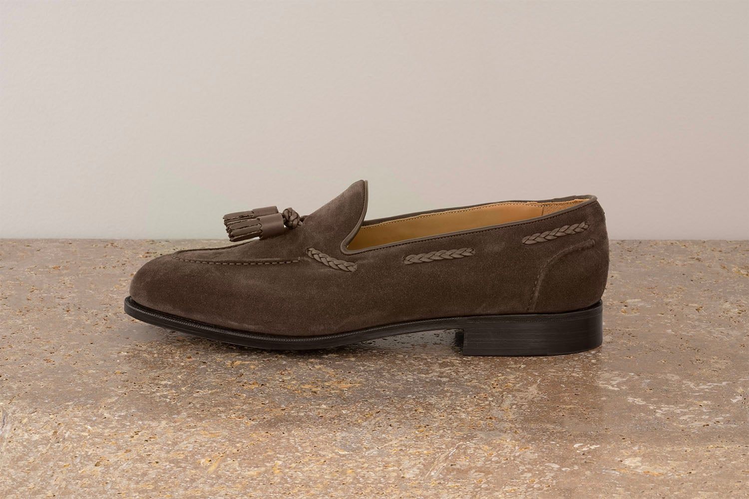 EDWARD GREEN Belgravia - Mocassino Con Nappine - Mocca  BELGRAVIA