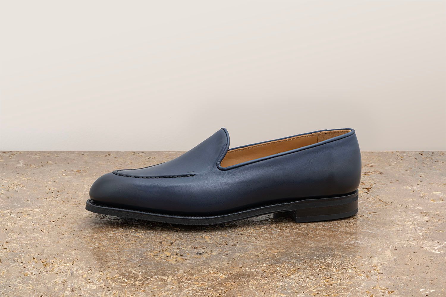 EDWARD GREEN Draycott - Mocassino Classico - Navy Dark Antique  DRAYCOTT