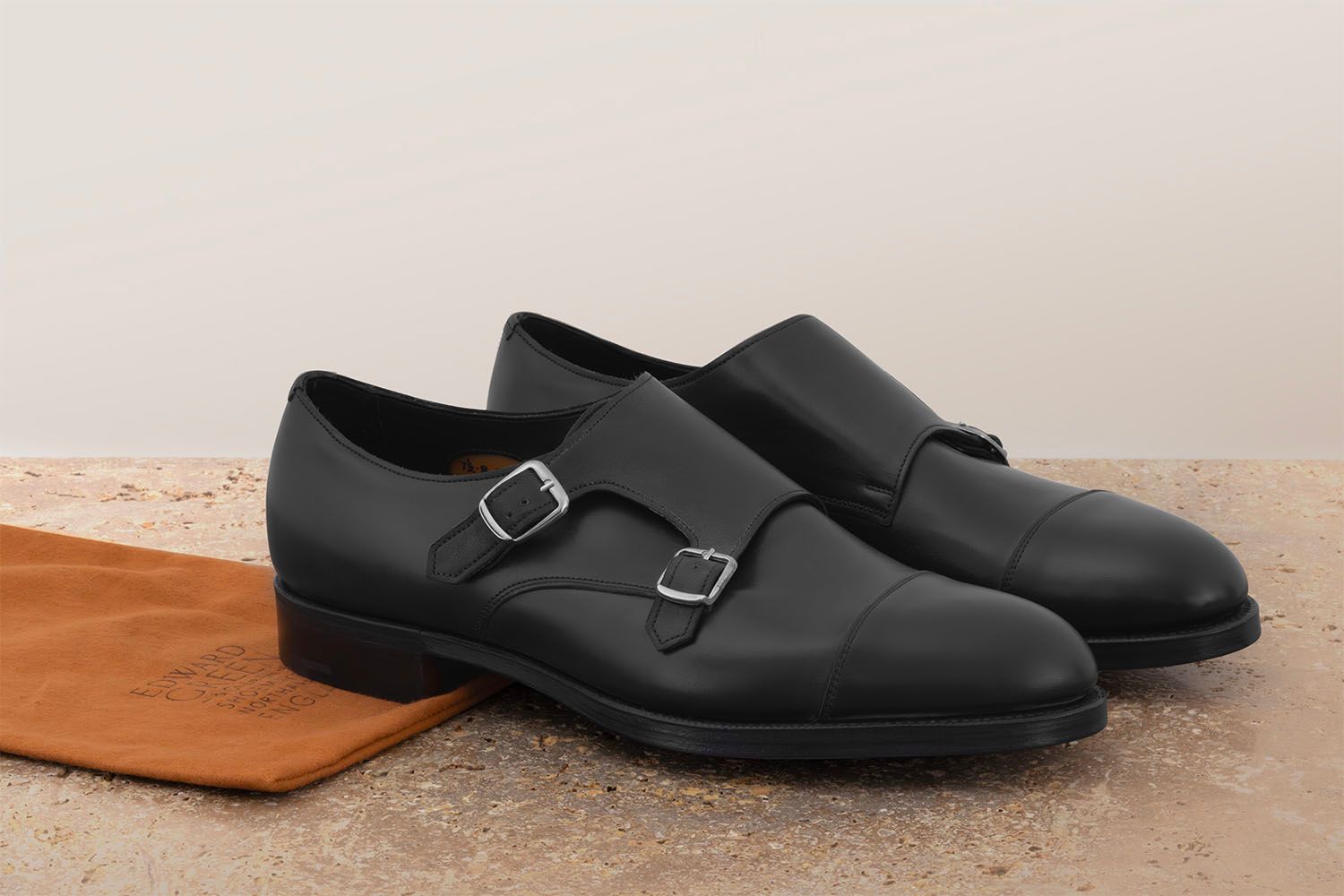Edward Green Westminster - Doppia Fibbia - Black Delapre Opaco  WESTMINSTER