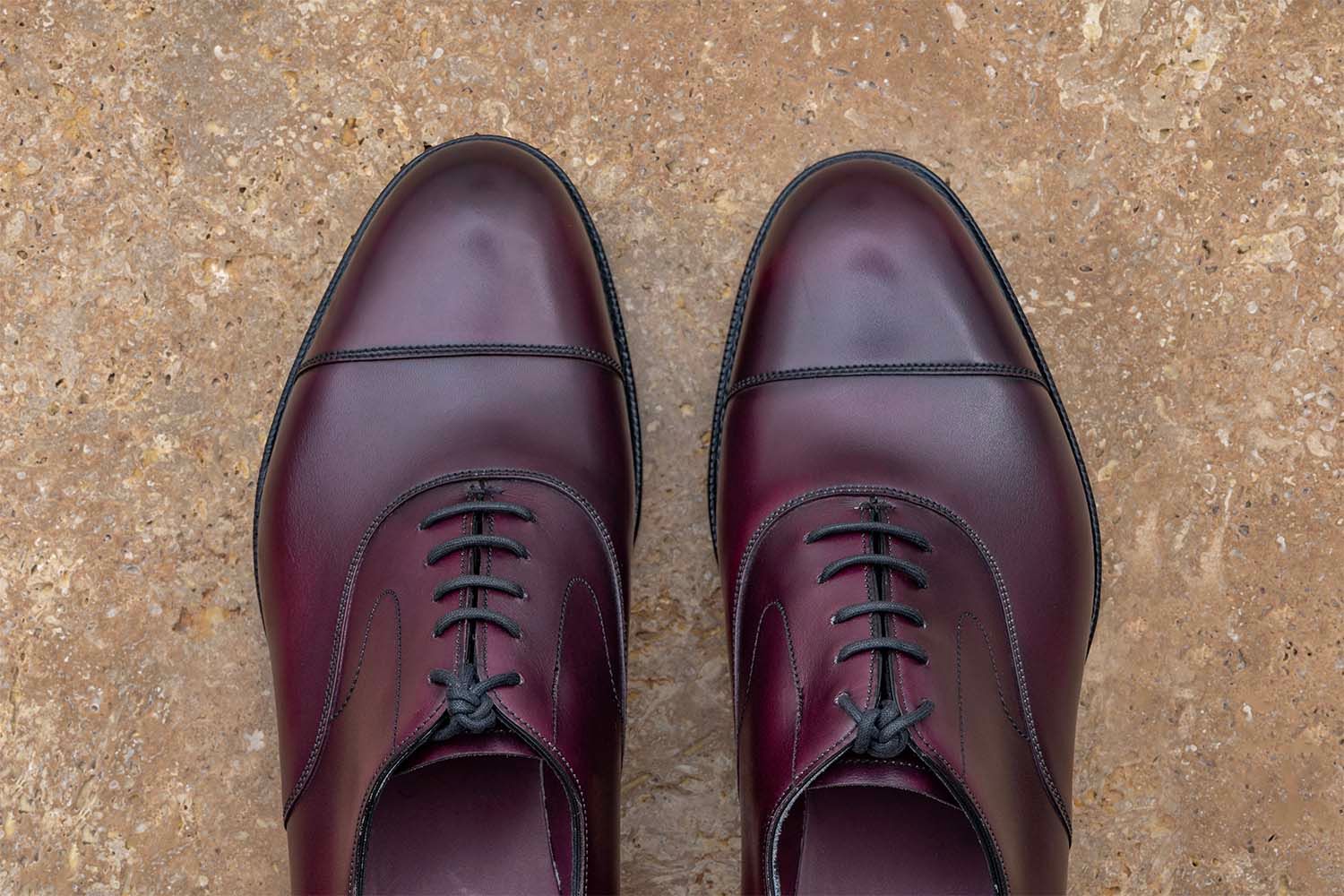 EDWARD GREEN Chelsea - Oxford -  Nightshade Dark Antique  CHELSEA