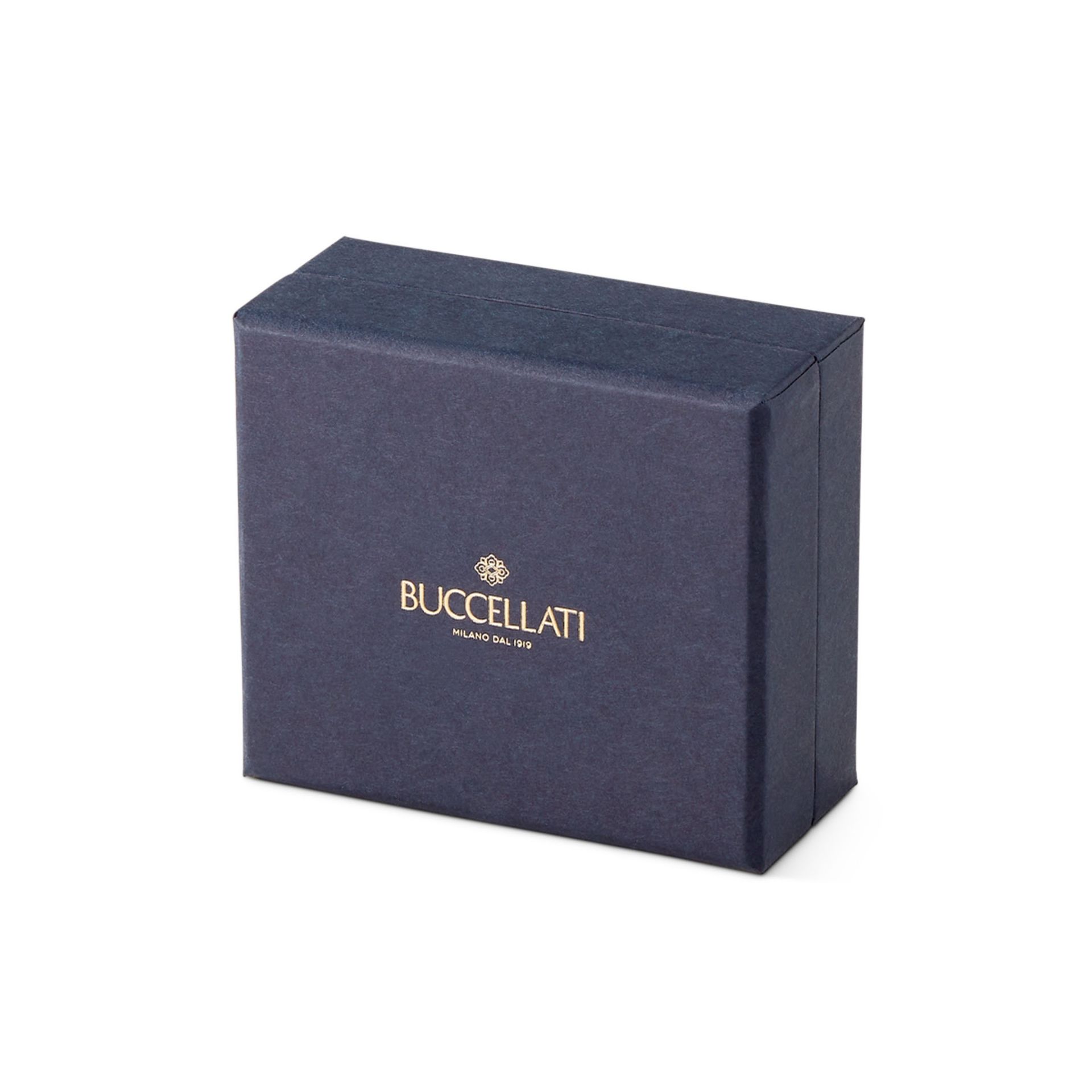 BUCCELLATI Orecchini a Bottone Blossoms Sapphires in Argento con Zaffiri  JAGEAR023569