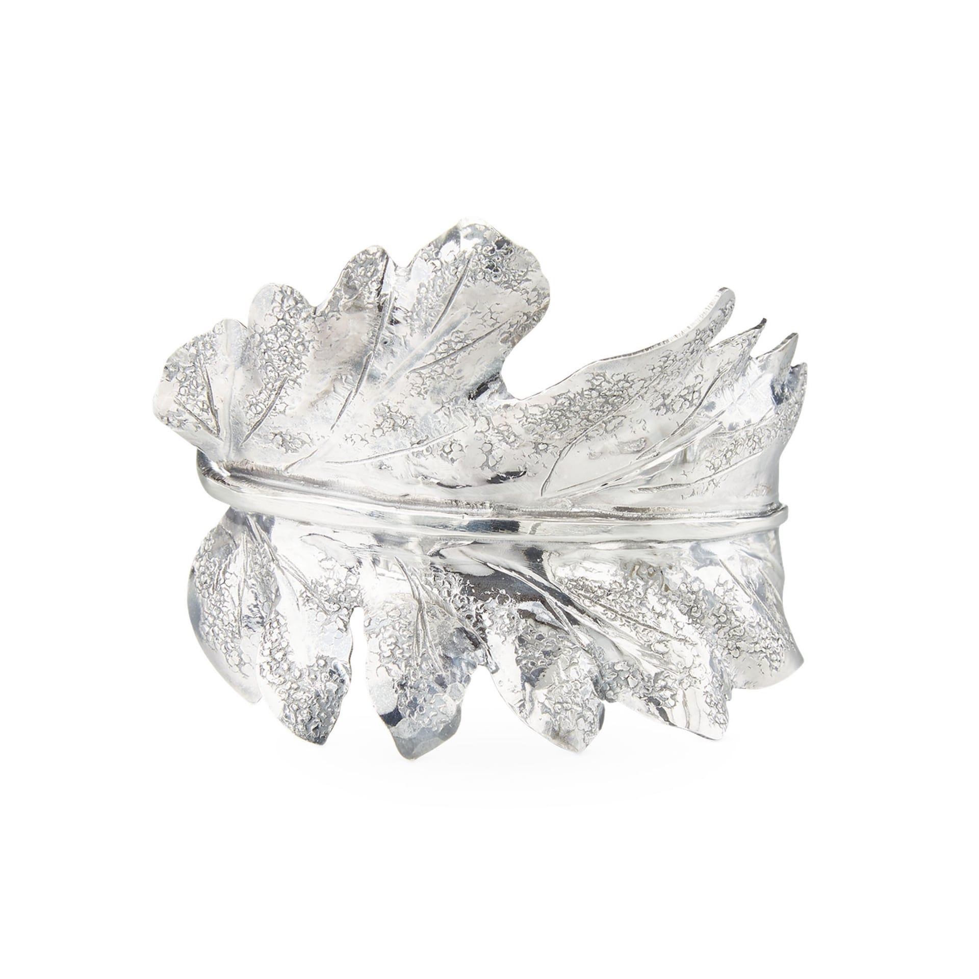 BUCCELLATI Bracciale Mario Leaf Foglia di Pomodoro in Argento  JAGBRA018186