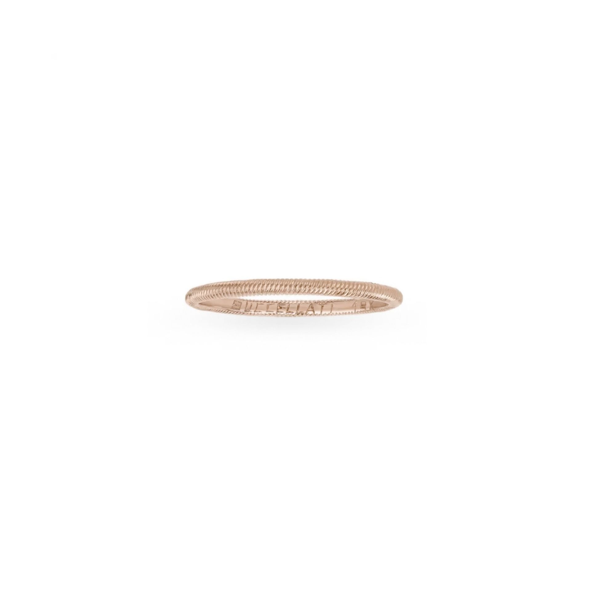 BUCCELLATI Anello Hawaii in Oro Rosa  JAURIN014224