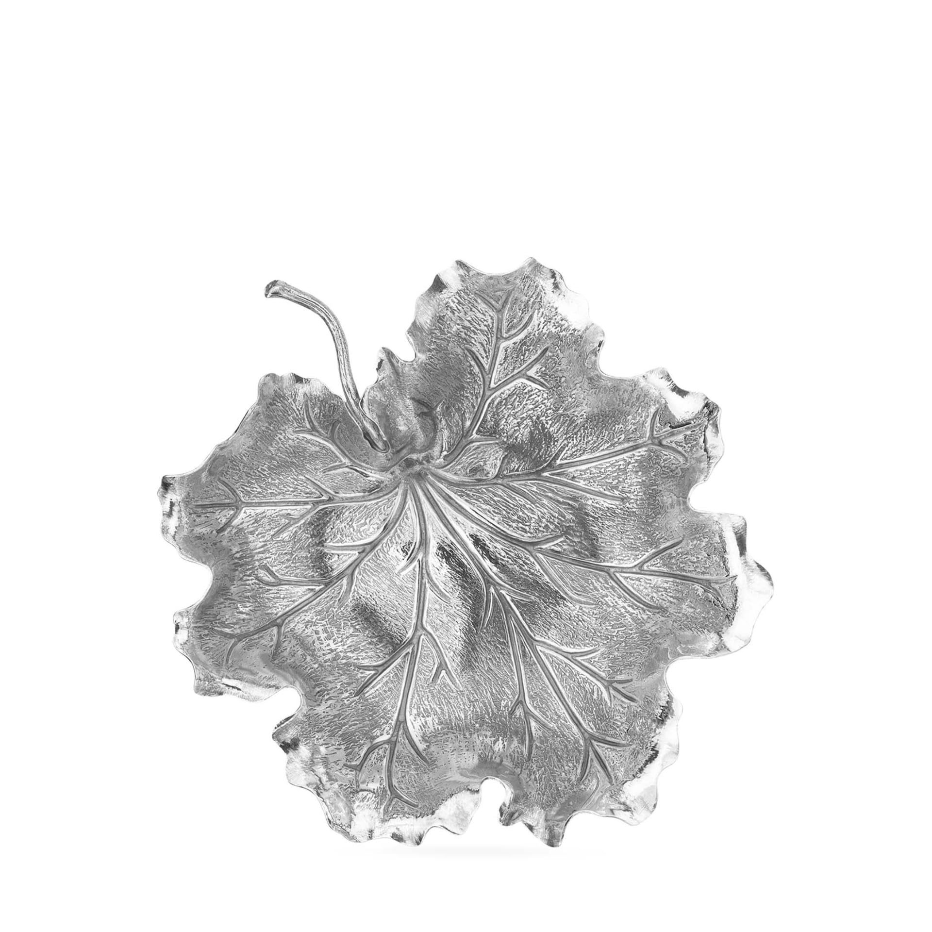 BUCCELLATI Ciotola Leaves Foglia di Geranio Media in Argento Ø 12 CM SAGBOW000194