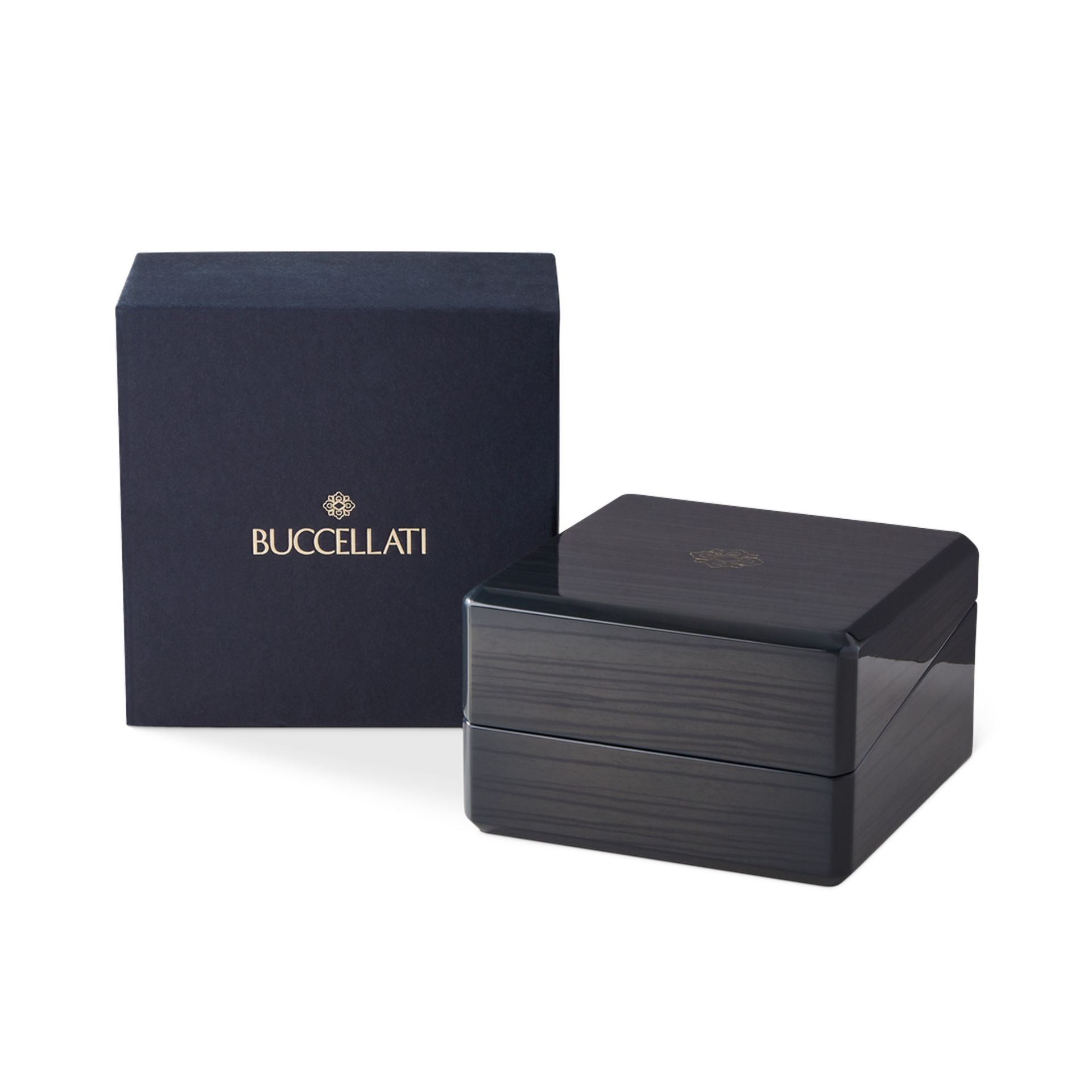 BUCCELLATI Macri Classica in Oro Bianco con Diamanti 24 MM WAULDG022013