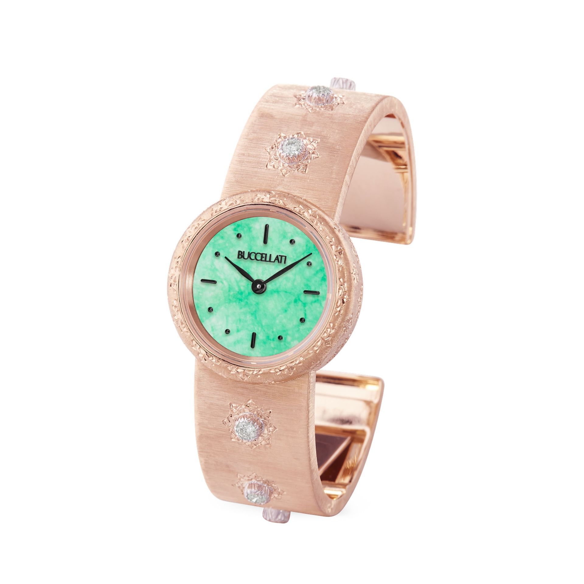 BUCCELLATI Macri Classica in Oro Rosa 24 MM WAULDG016412