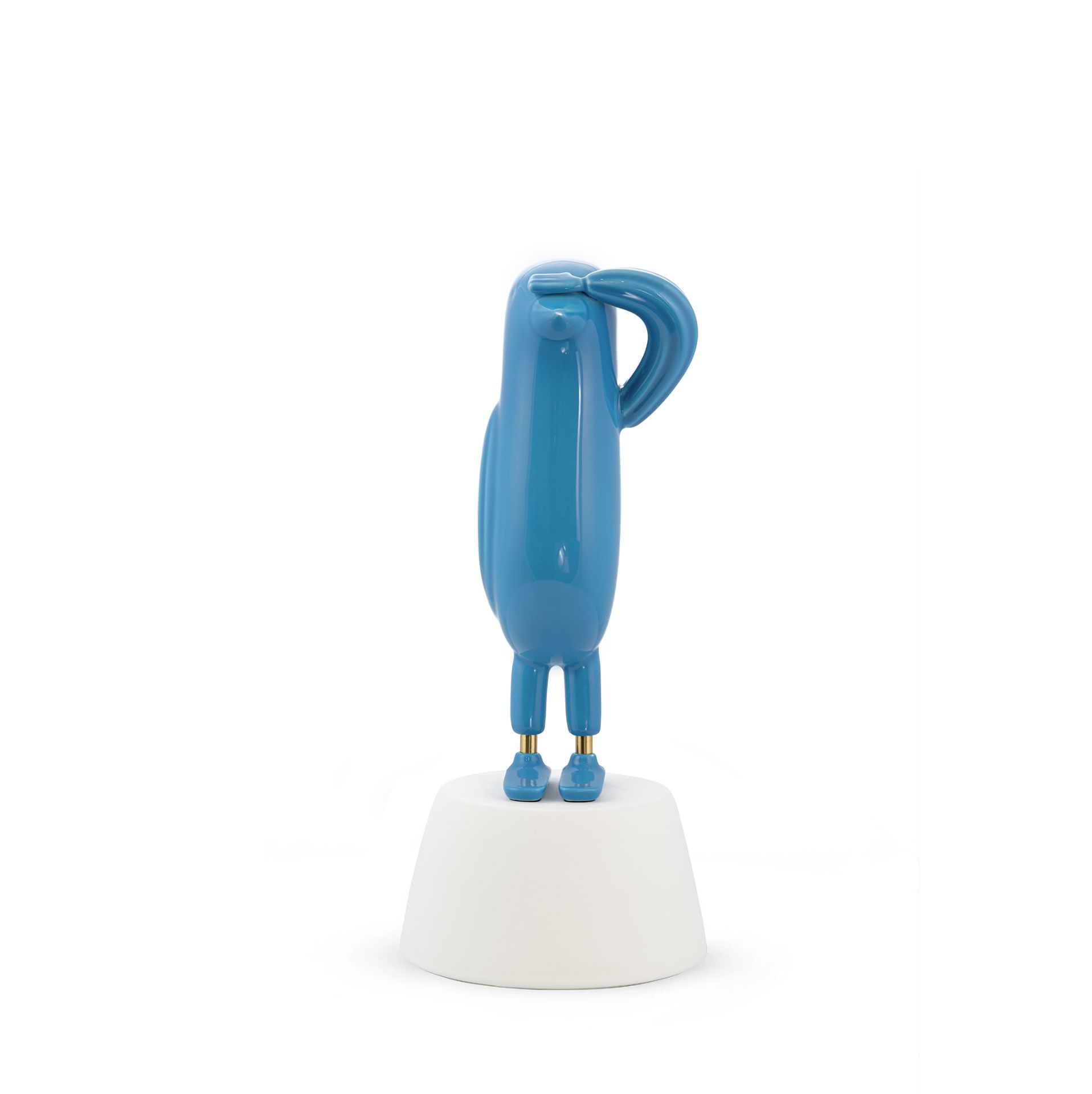 BOSA Scultura Mini Hopebird Turchese (Jaime Hayon) 16,5 CM - H 37 CM A-H67/23+04S