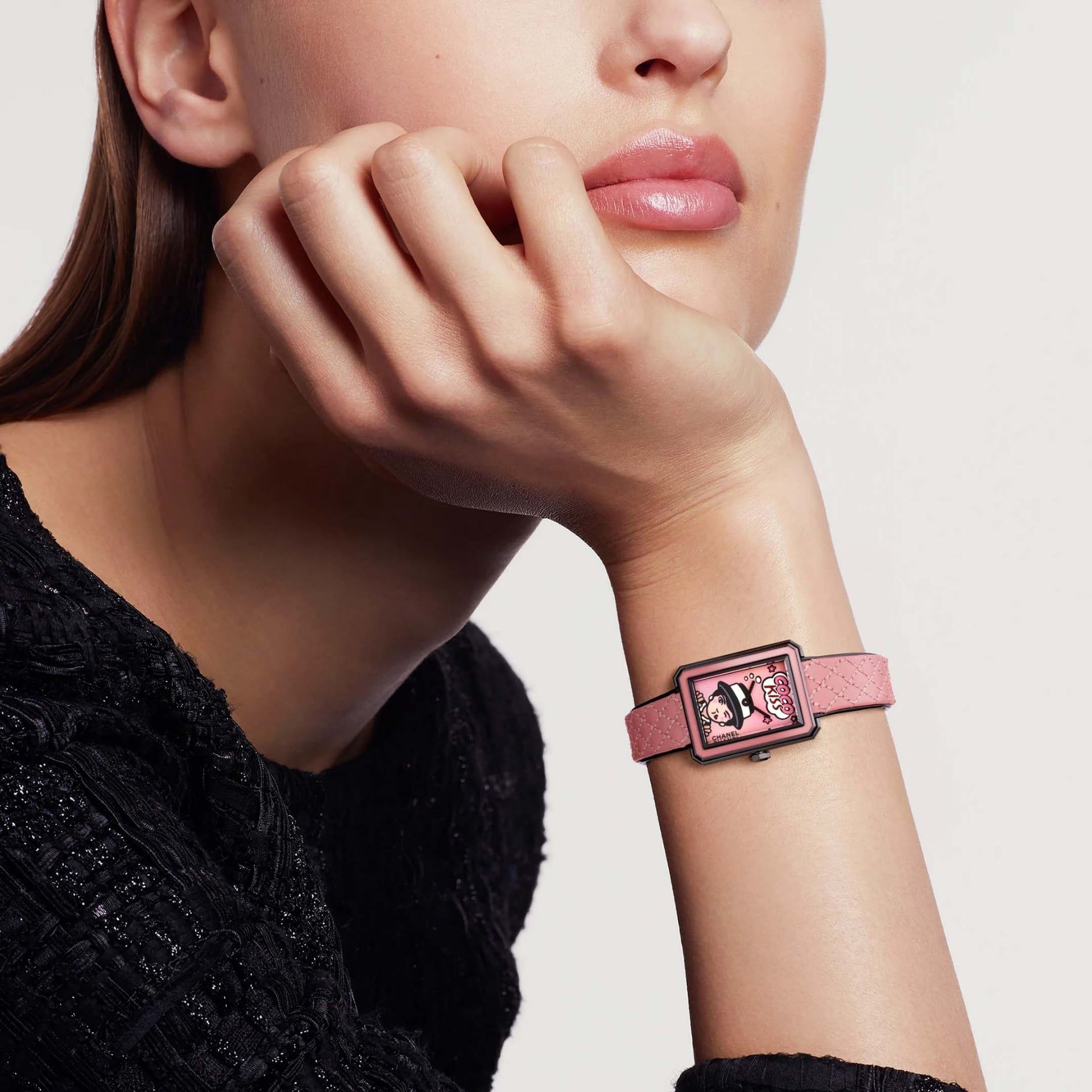CHANEL Boy·Friend Blush Modello Piccolo 21,50X27,90 MM H10281