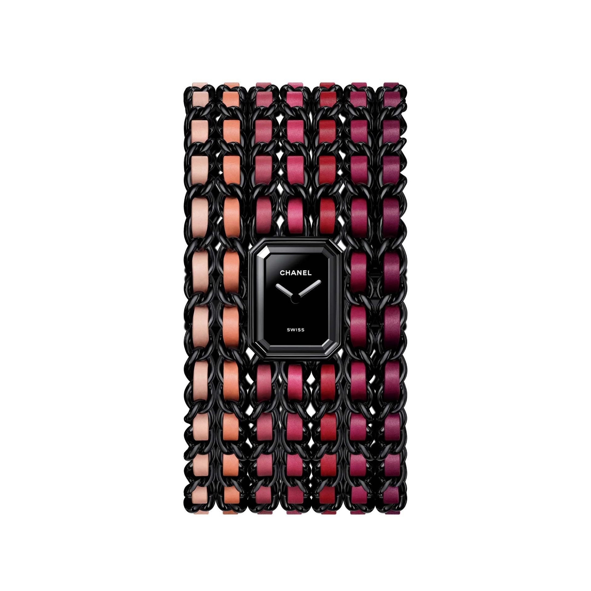CHANEL Première Manchette Blush 19.7 x 15.2 MM H10329