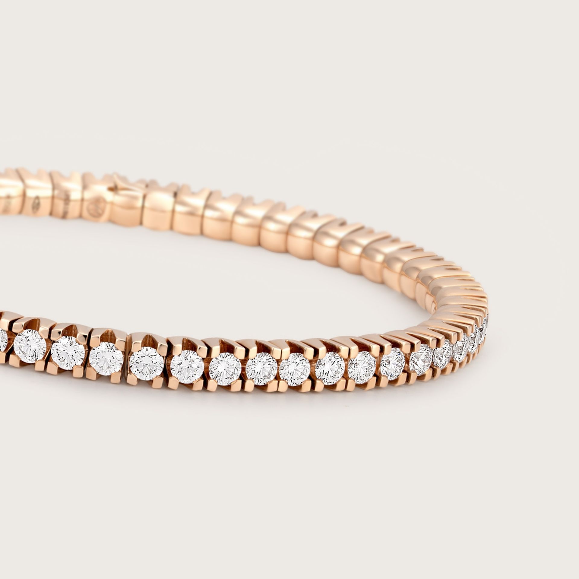 ASTRUA Bracciale Luce, Oro Rosa, Diamanti  L85DB.0,08