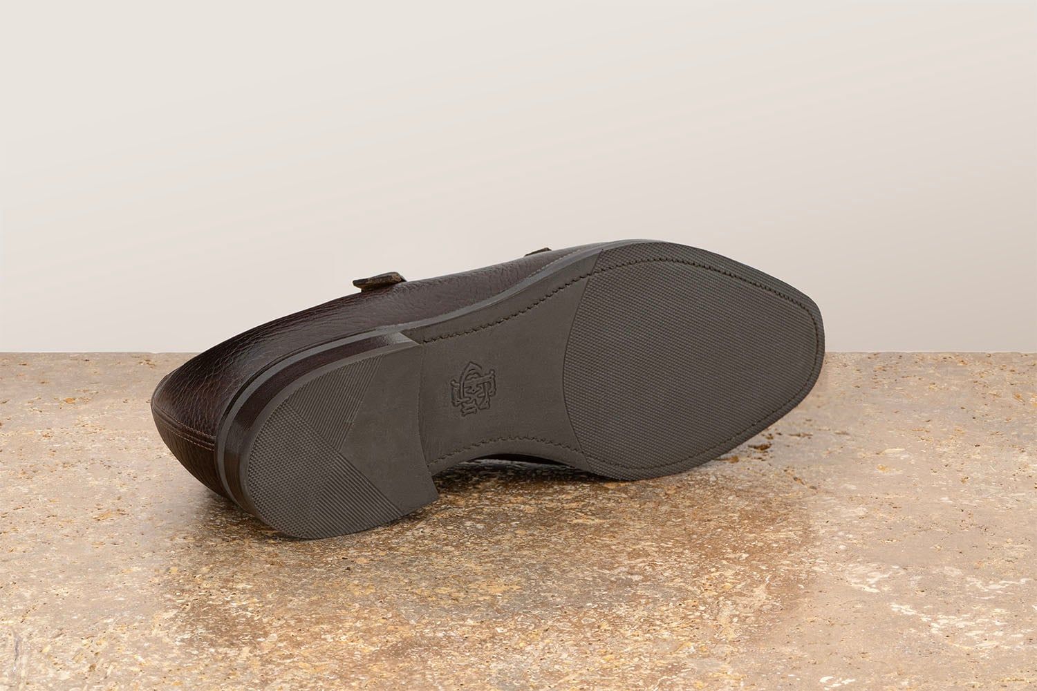 EDWARD GREEN Fulham - Doppia Fibbia - Dark Brown  FULHAM