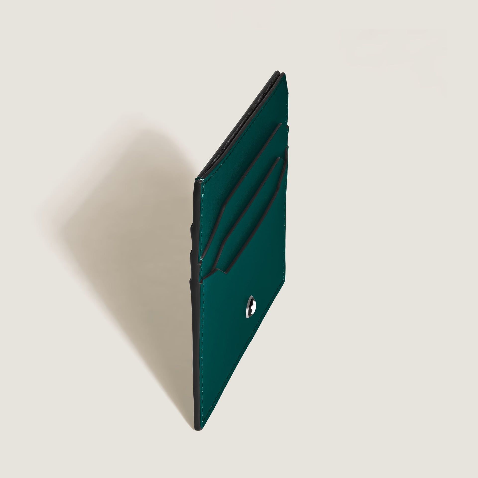 MONTBLANC Portacarte 6 Tasche Verde Malachite in Pelle Soft   220233