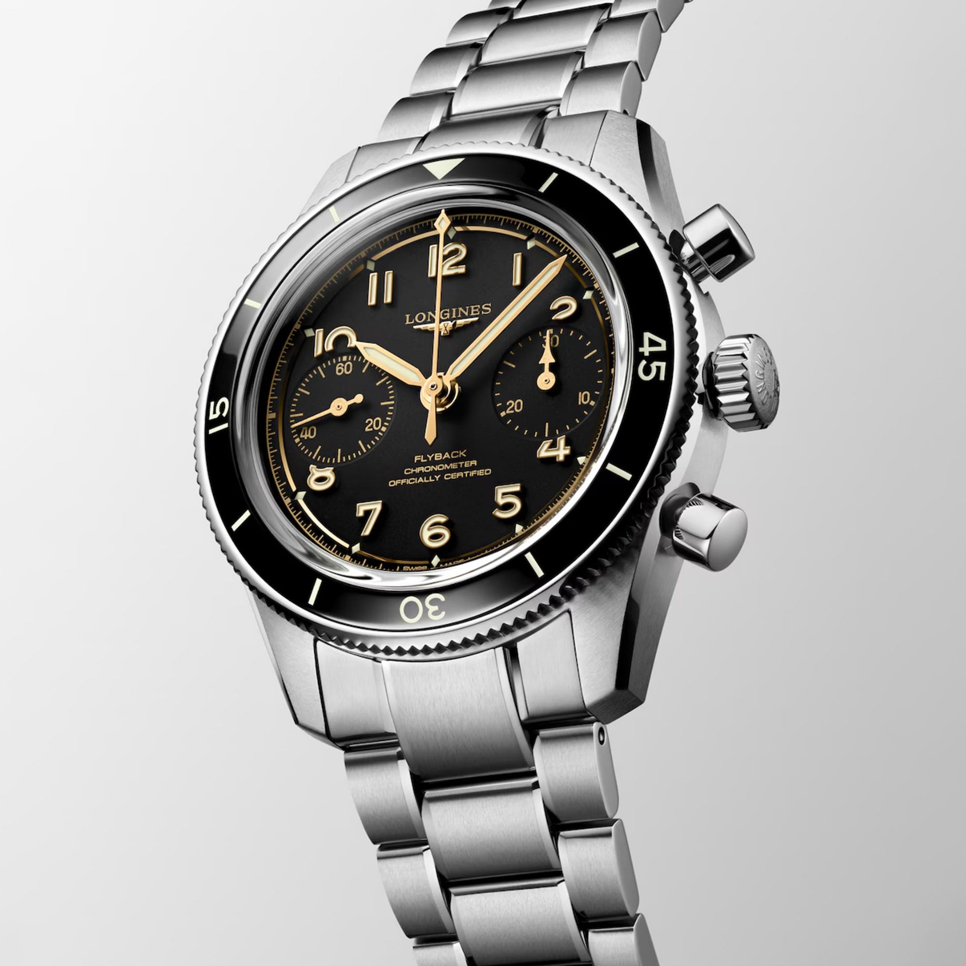 LONGINES Spirit Pilot Flyback 39.5 MM L3.721.4.53.6