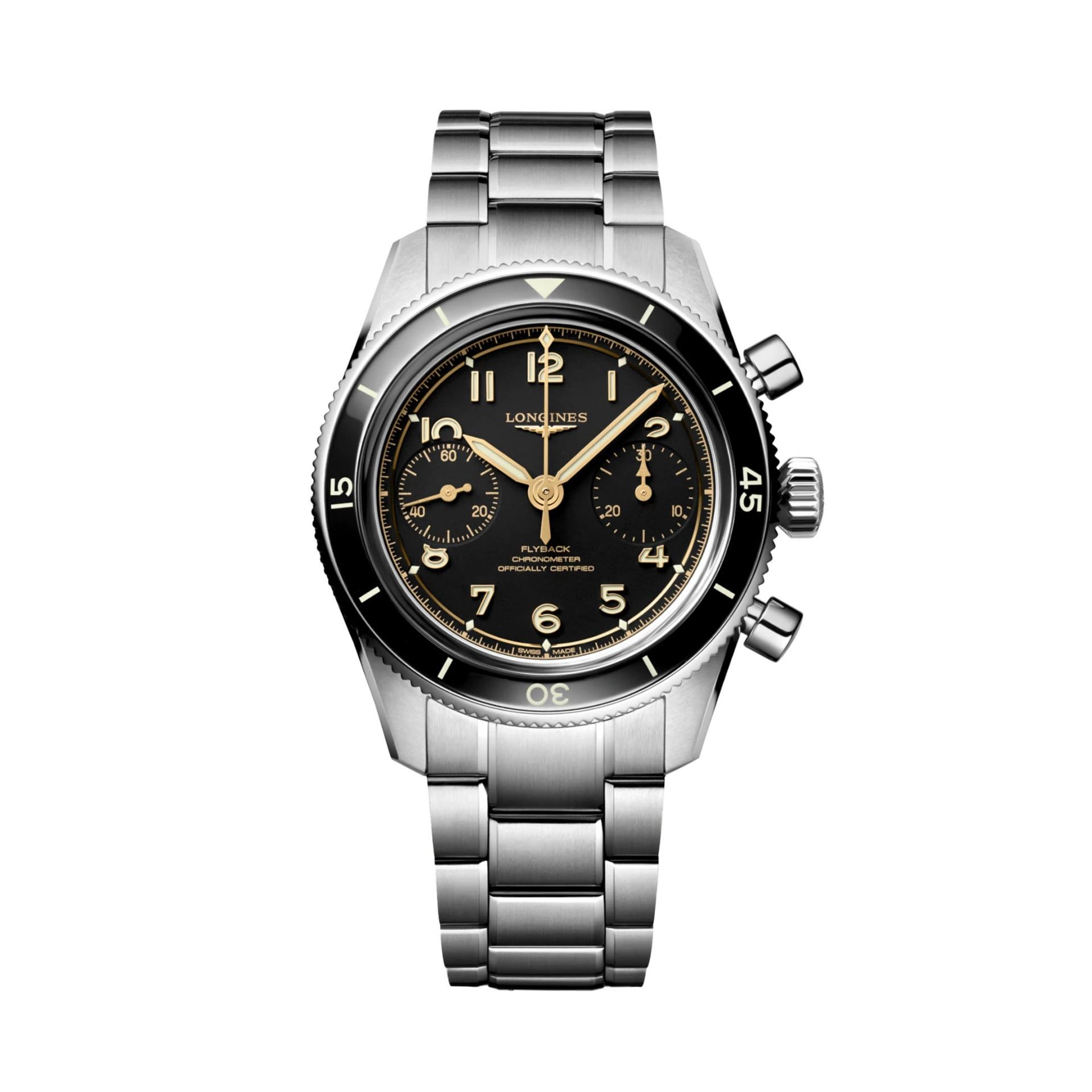 LONGINES Spirit Pilot Flyback 39.5 MM L3.721.4.53.6