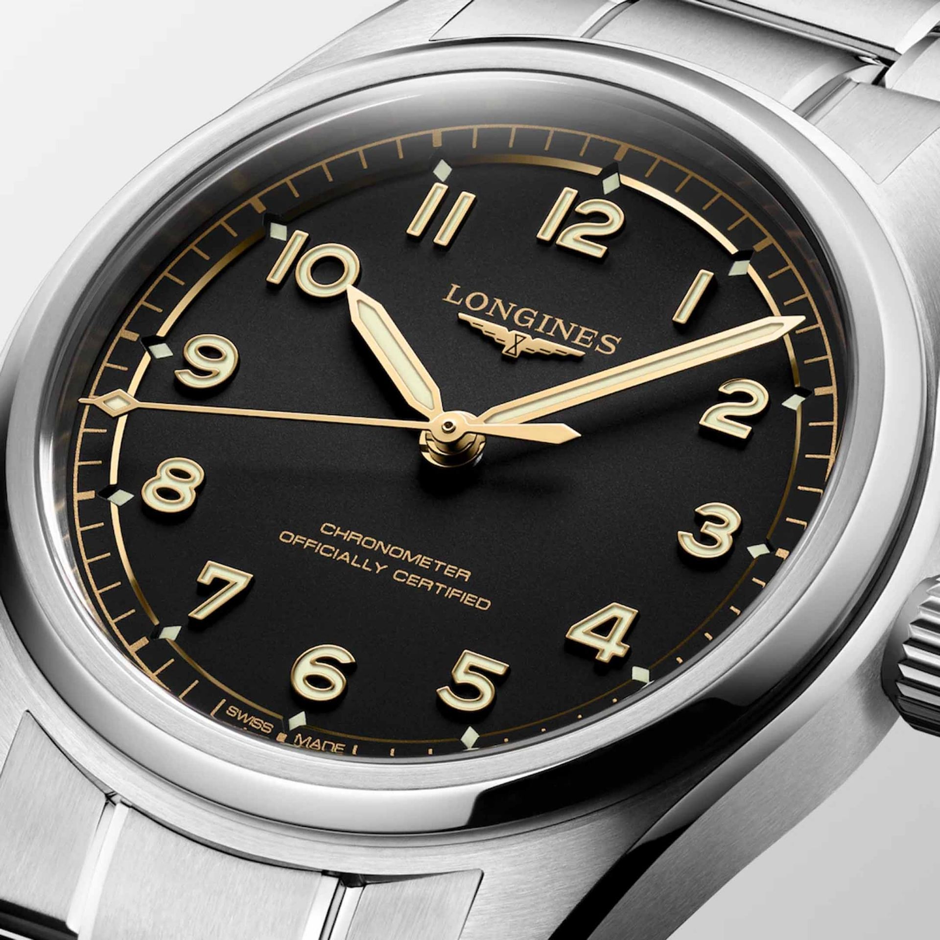 LONGINES Spirit Pilot 39 MM L3.809.4.53.6