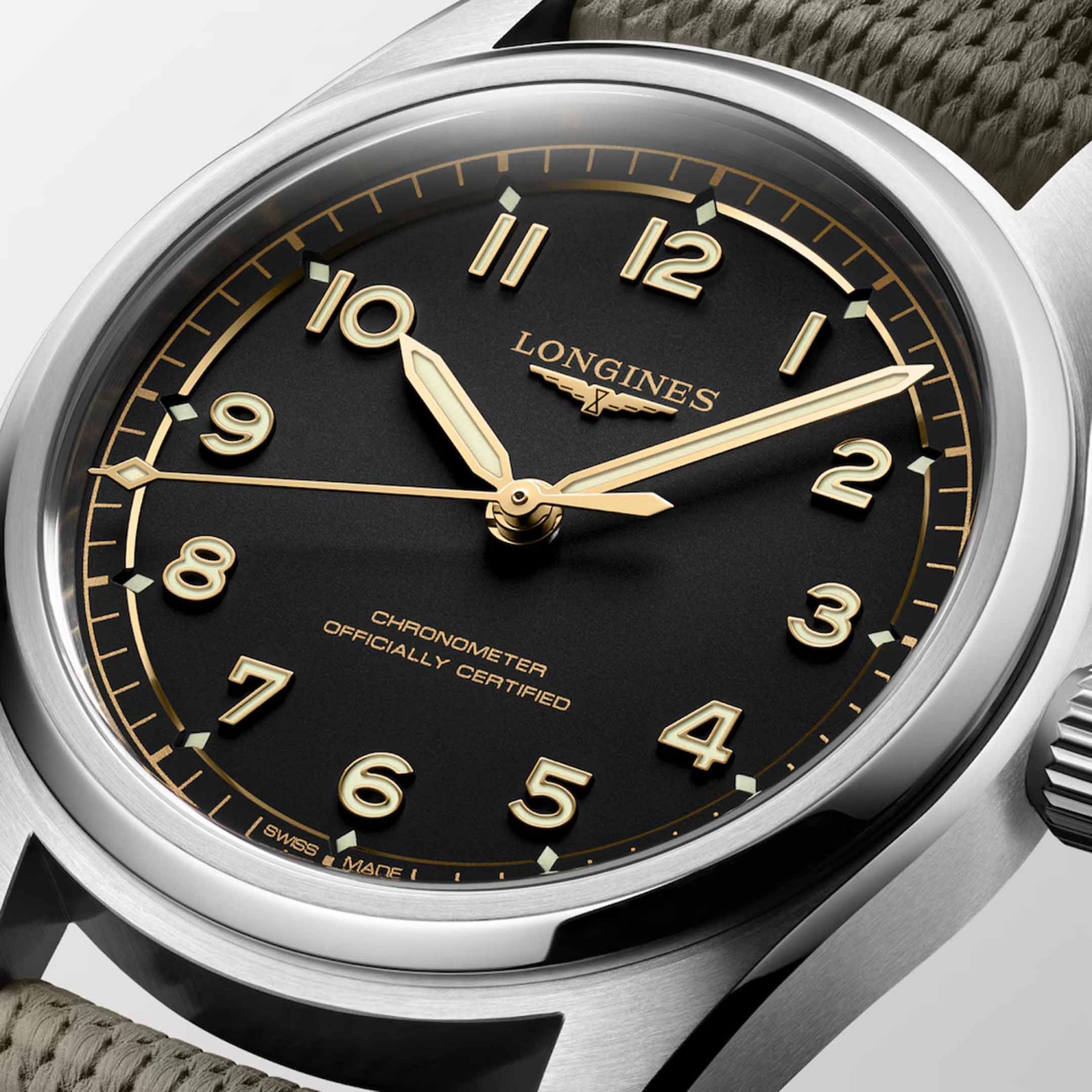LONGINES Spirit Pilot 39 MM L3.809.4.53.9