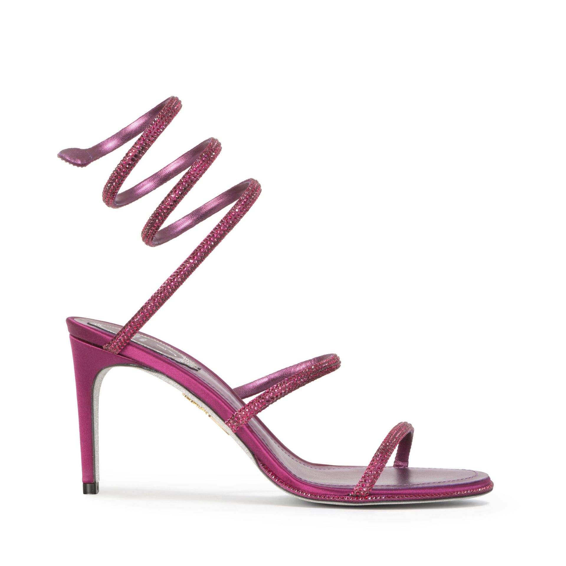 RENE CAOVILLA Cleo - Sandali Tacco Medio Porpora  C12538-080-R001Y357