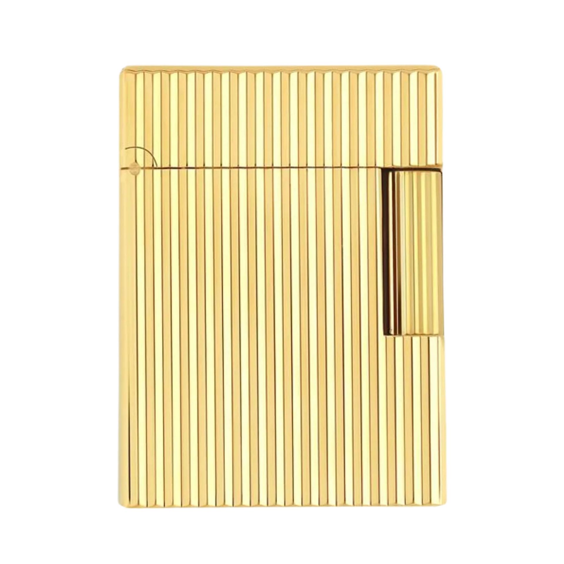 S. T. DUPONT Accendino Ligne 1 Guilloché Oro   C14020