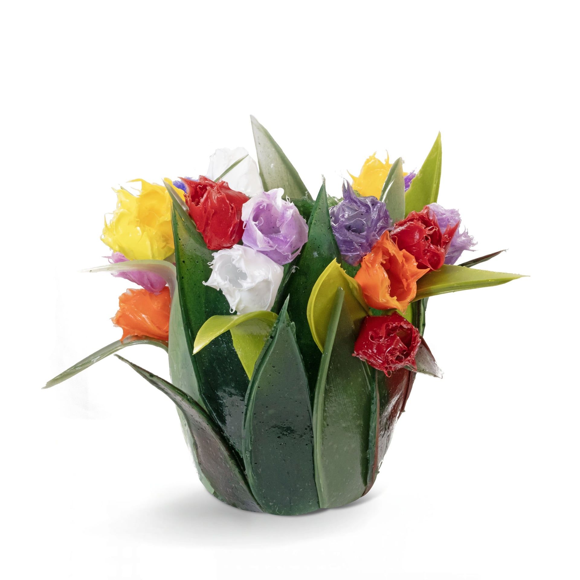 GIGLIOLA SCAGLIOTTI Vaso In Silicone Tully Rainbow Edizione Astrua 27 CM X H 27 CM VASES006