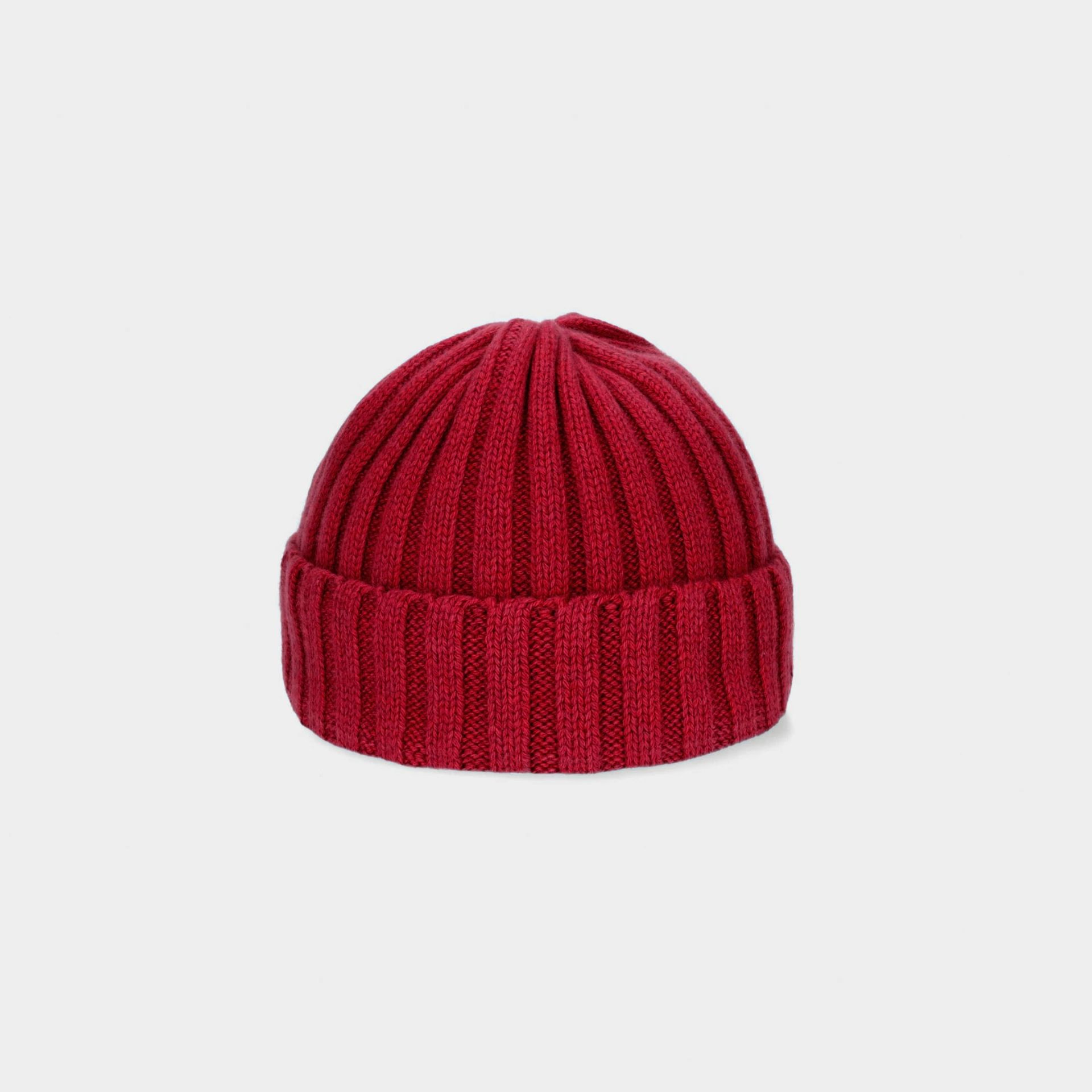 BORSALINO Berretto Hill Beanie Cashmere Cherry  13353EWS-M190