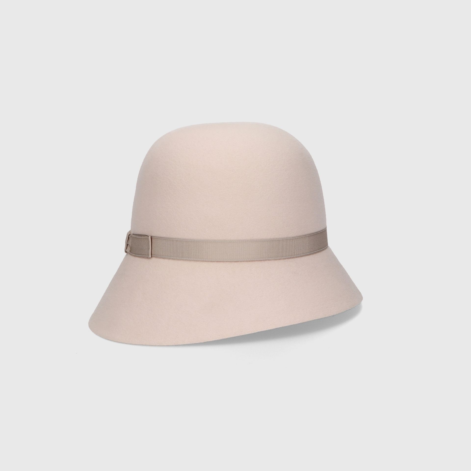 BORSALINO Cappello Nina Cloche Feltro Rasato Cameo  270358-77B2