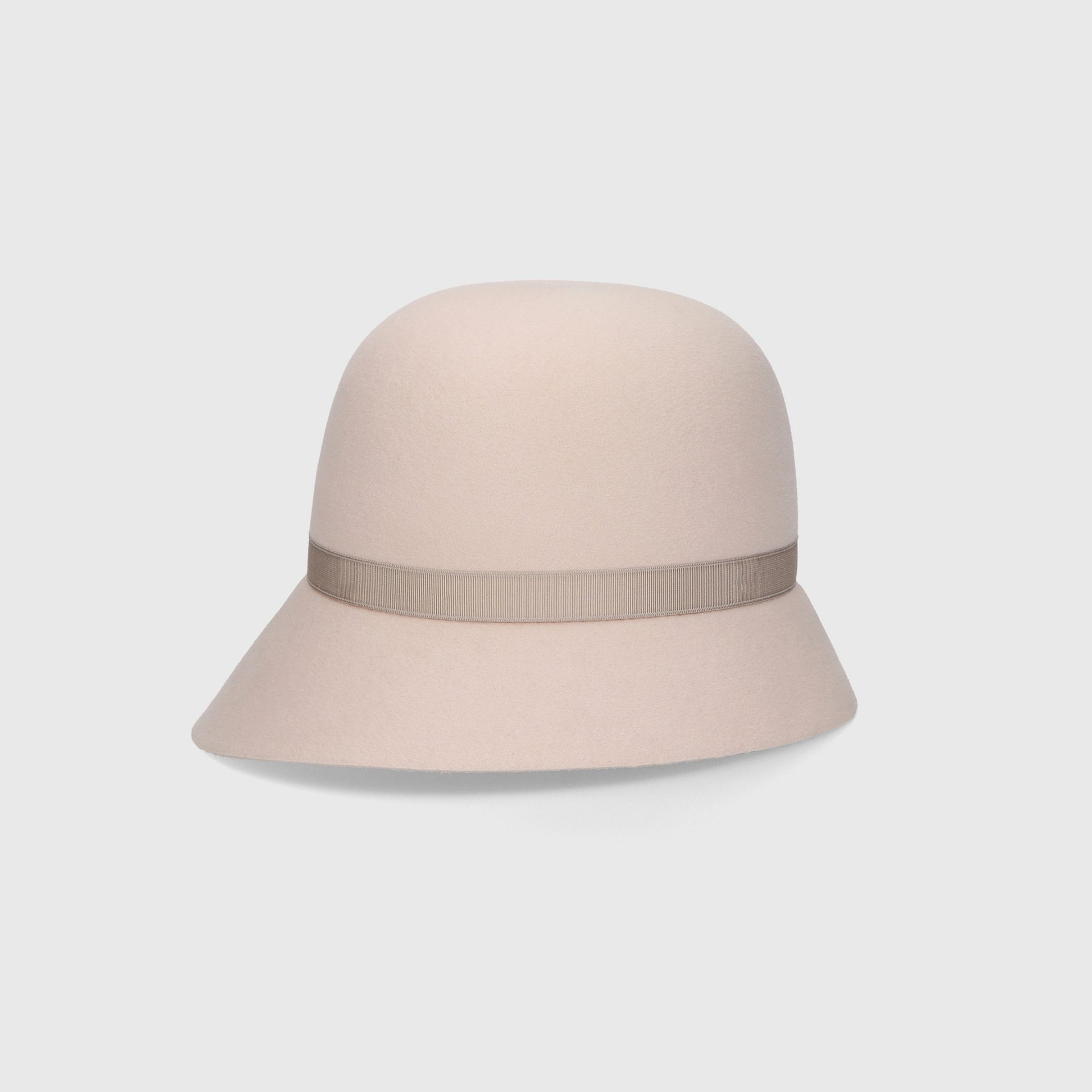 BORSALINO Cappello Nina Cloche Feltro Rasato Cameo  270358-77B2