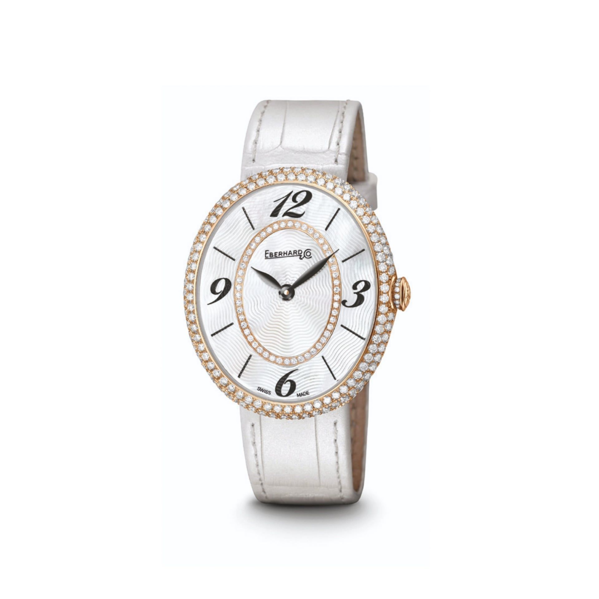 EBERHARD & CO. Gilda Grand Pavé 32.1 x 38 MM 60067.12 BR226 OR+QBC