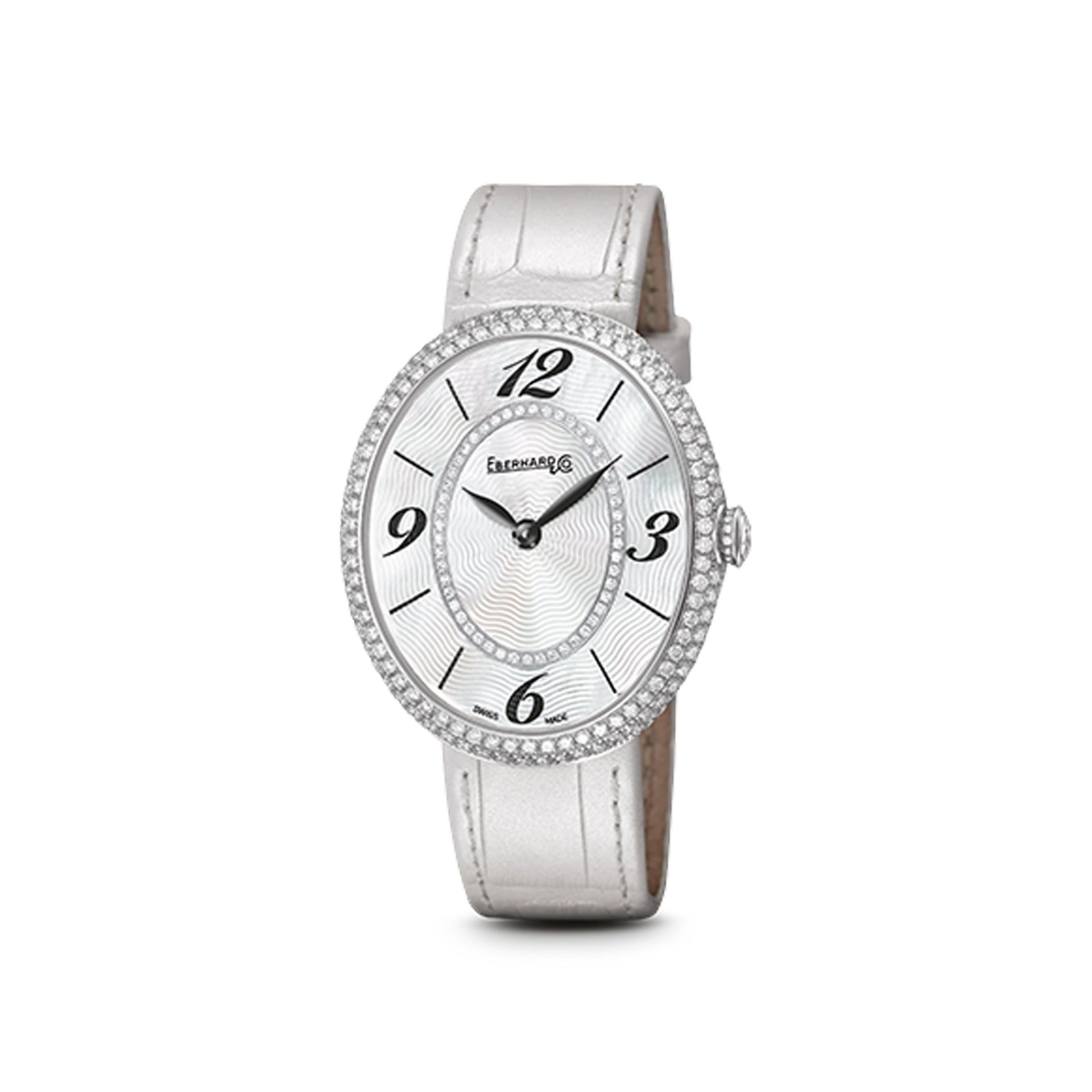 EBERHARD & CO. Gilda Grand Pavé 32.1 x 38 MM 61008.12 BR226 CP+QBC