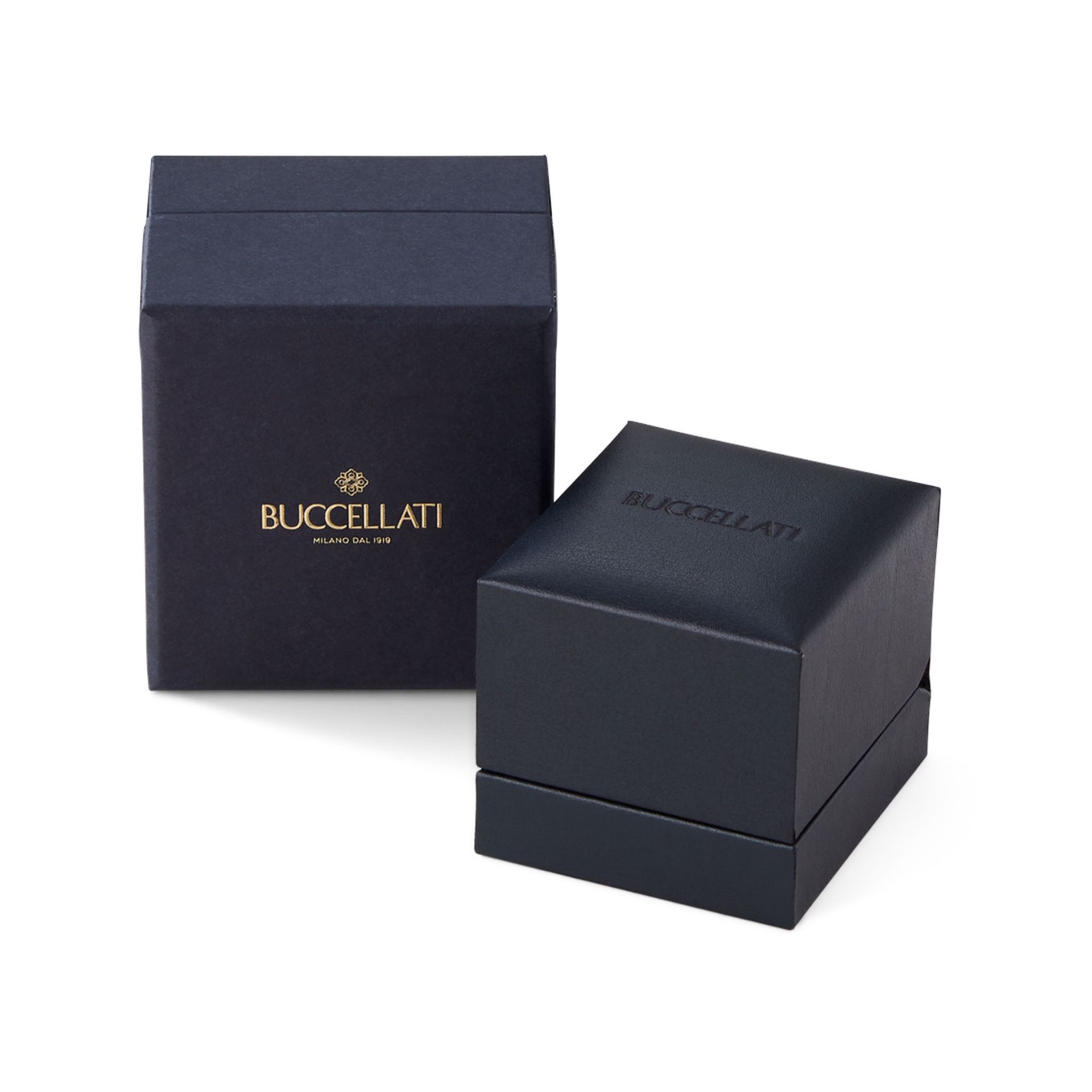 BUCCELLATI Anello Opera Tulle Enamel in Oro Giallo e Smalto Rosso  JAURIN017986