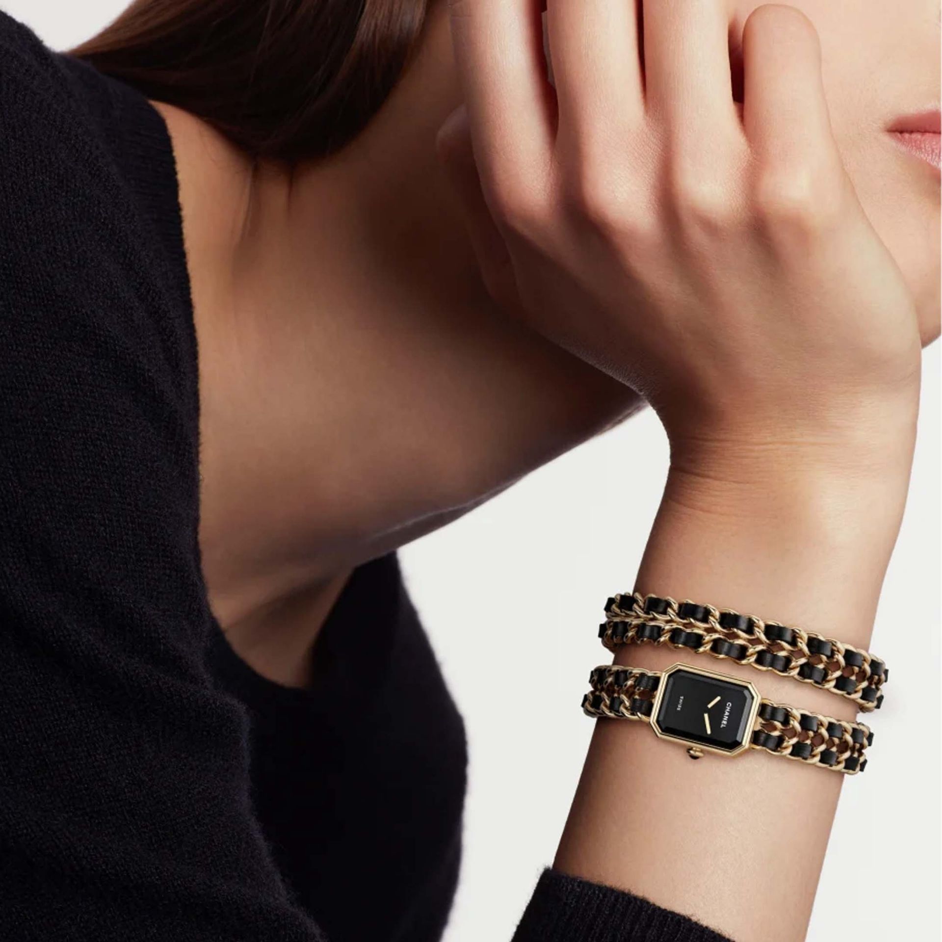 CHANEL Première Catena Iconica Doppio Giro 19.7 x 15.2 MM H10332