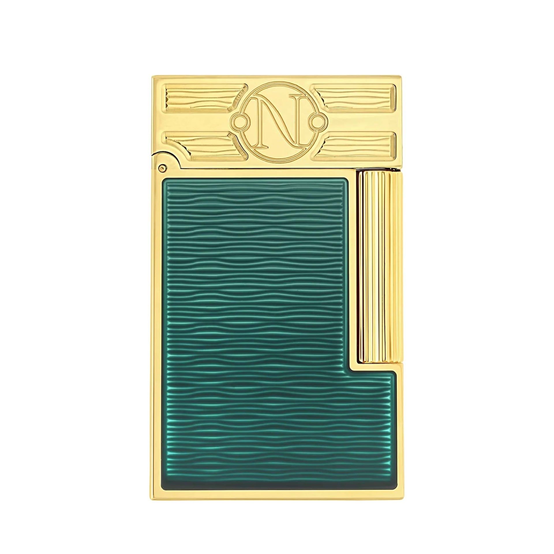 S. T. DUPONT Accendino Ligne 2 20'000 Leghe Sotto i Mari Laccato Verde Pacific  C16052CL