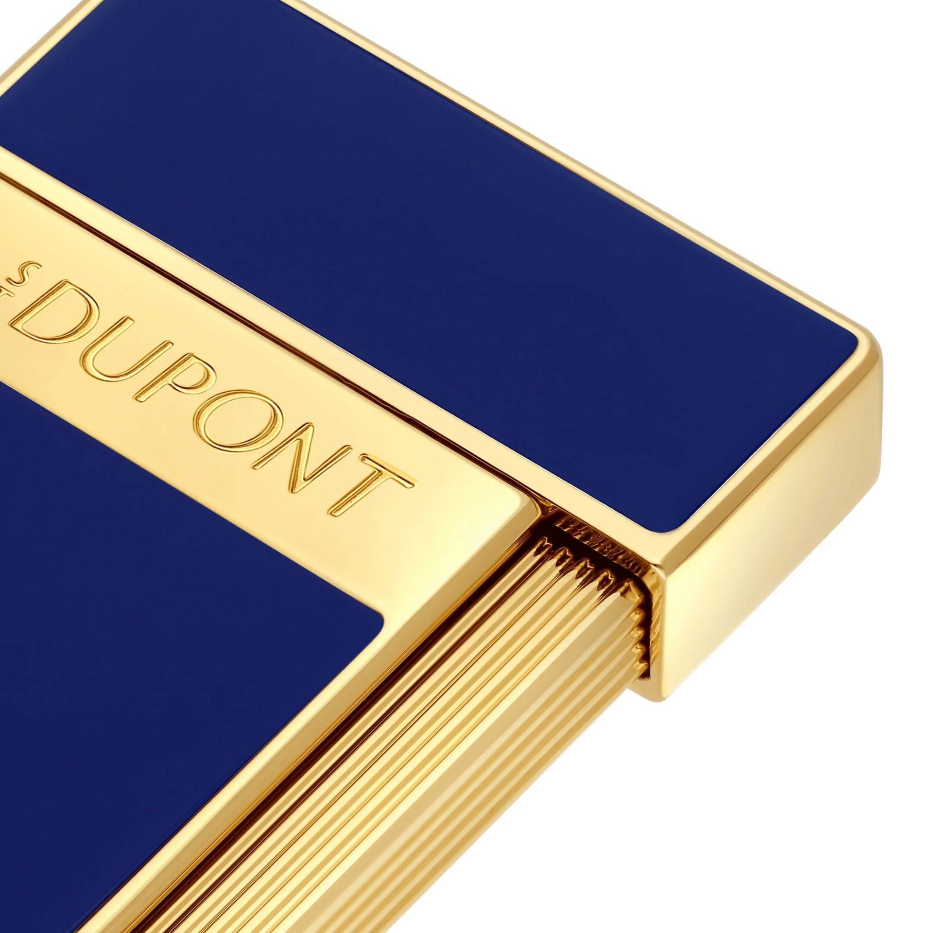 S. T. DUPONT Accendino Slimmy Laccato Blu Neon  028225