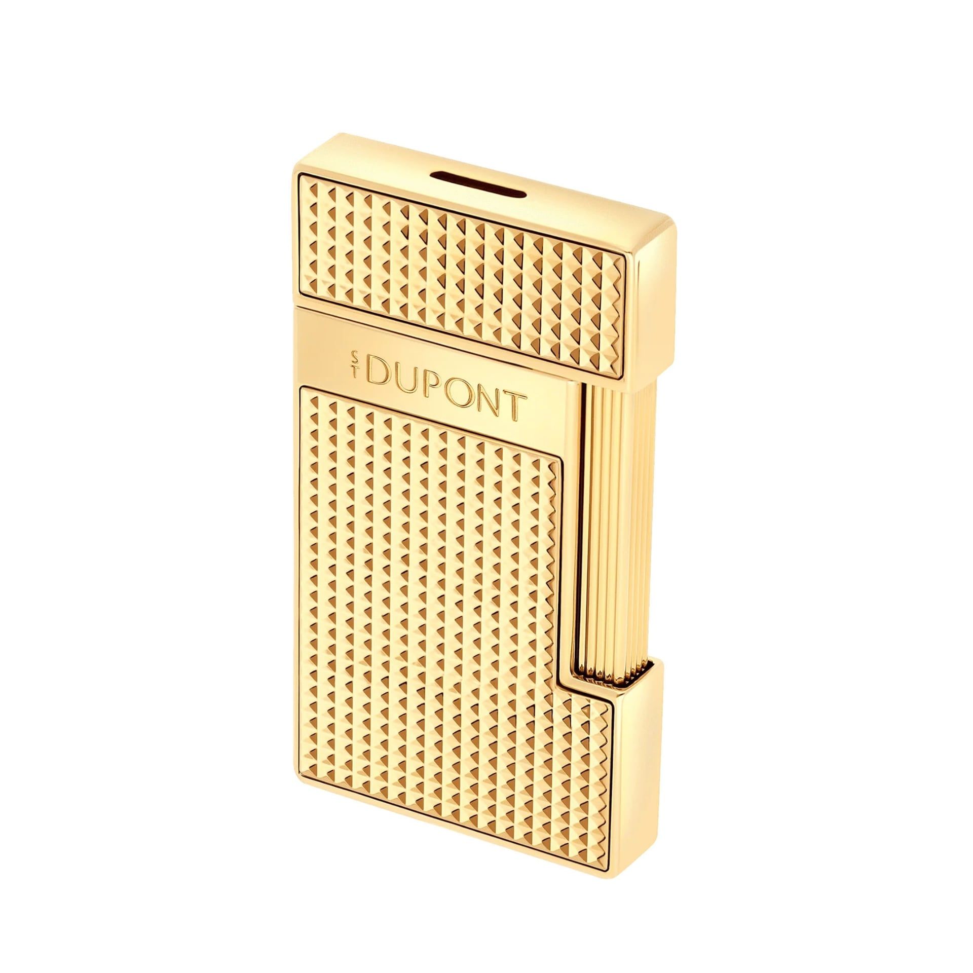 S. T. Dupont Accendino Slimmy Testa di Diamante Oro  028119