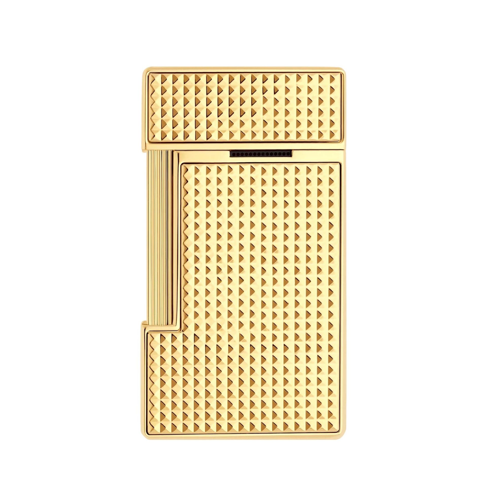 S. T. Dupont Accendino Slimmy Testa di Diamante Oro  028119